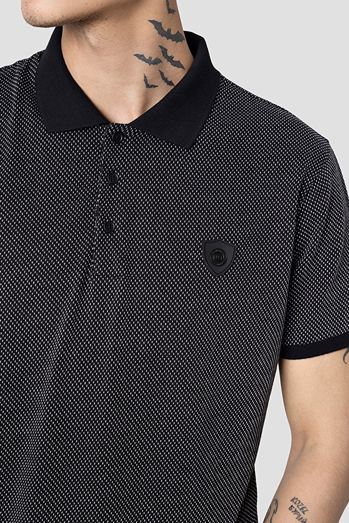 Loft Erkek Regular Fit Polo Yaka Tişört LF2031827 Siyah