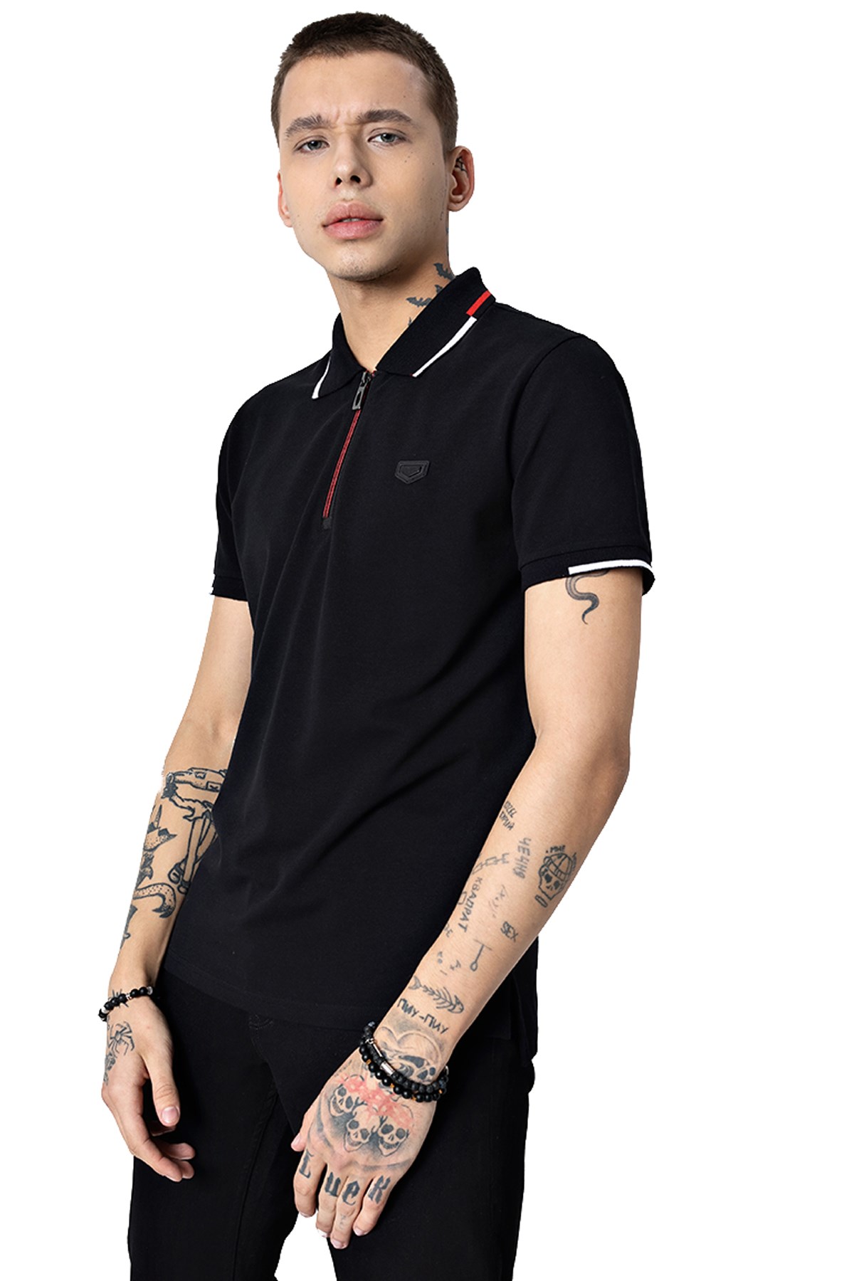 Loft Erkek Polo Yaka Tişört LF2031828 Siyah