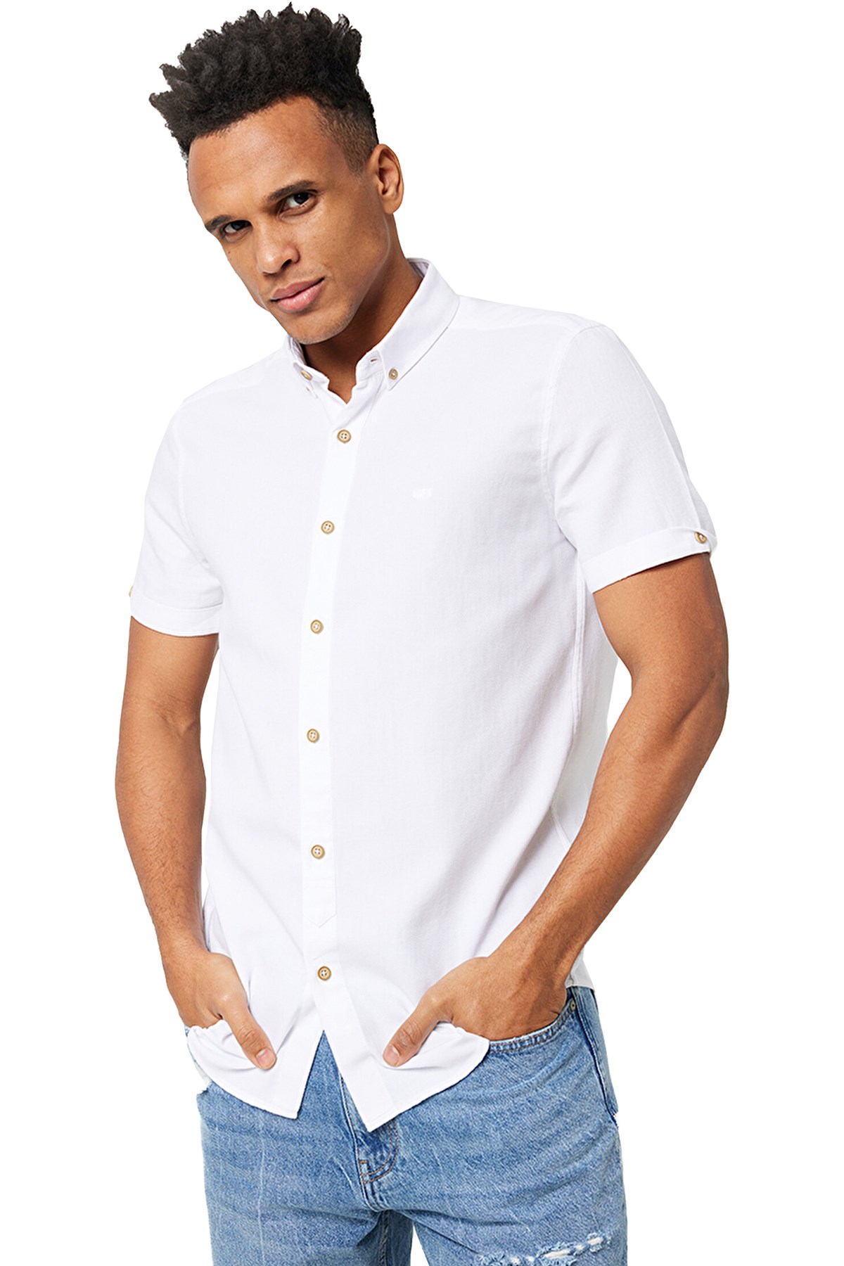 Loft Regular Fit Erkek Gömlek LF2031830 Beyaz