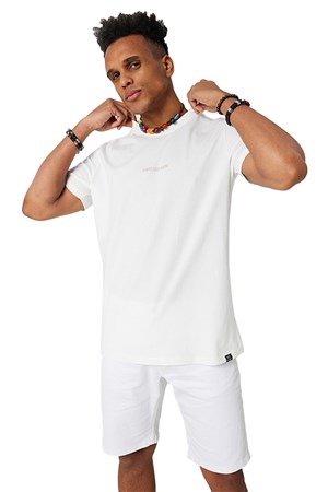 Loft Regular Fit Erkek Tişört LF2031877 Beyaz