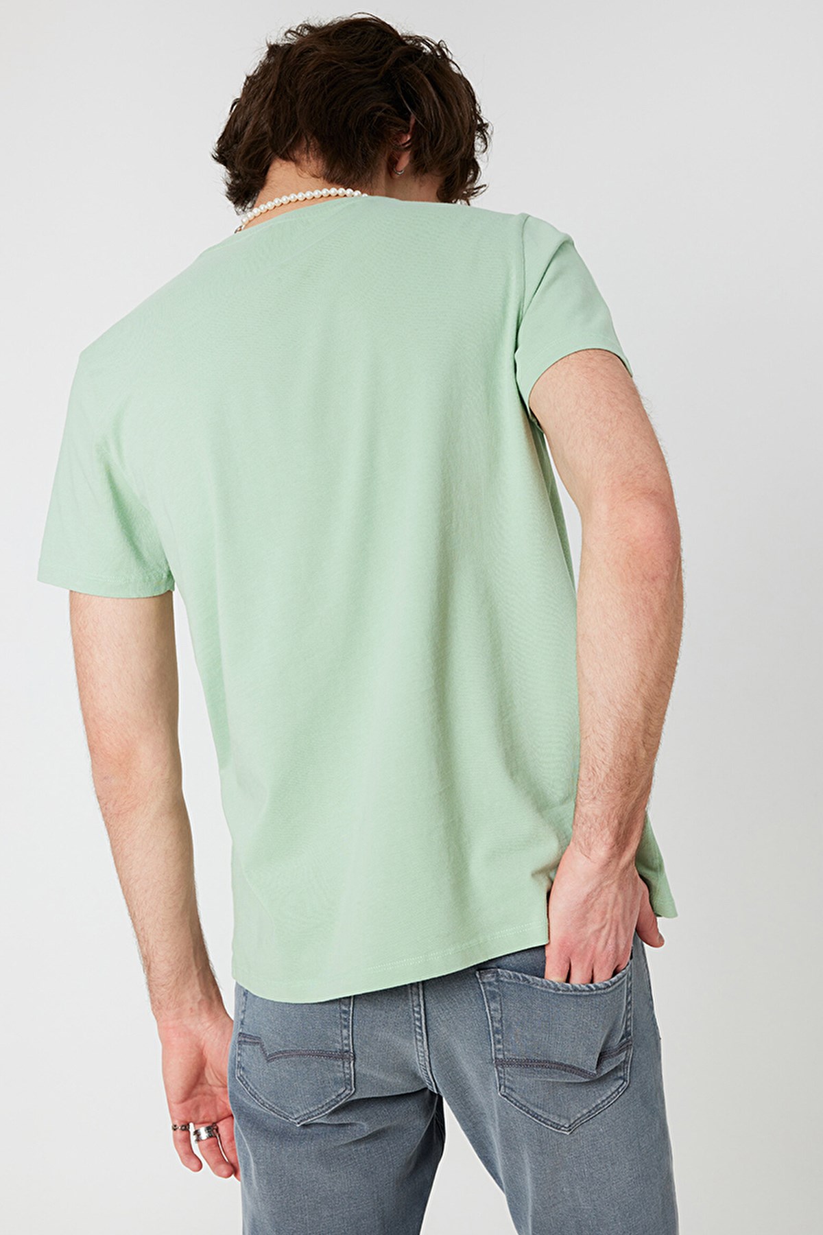 Loft Regular Fit Erkek Tişört LF2031878 Yeşil