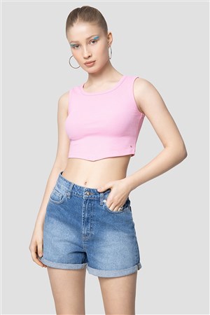 Loft Crop Kadın Atlet LF2031991 Pembe