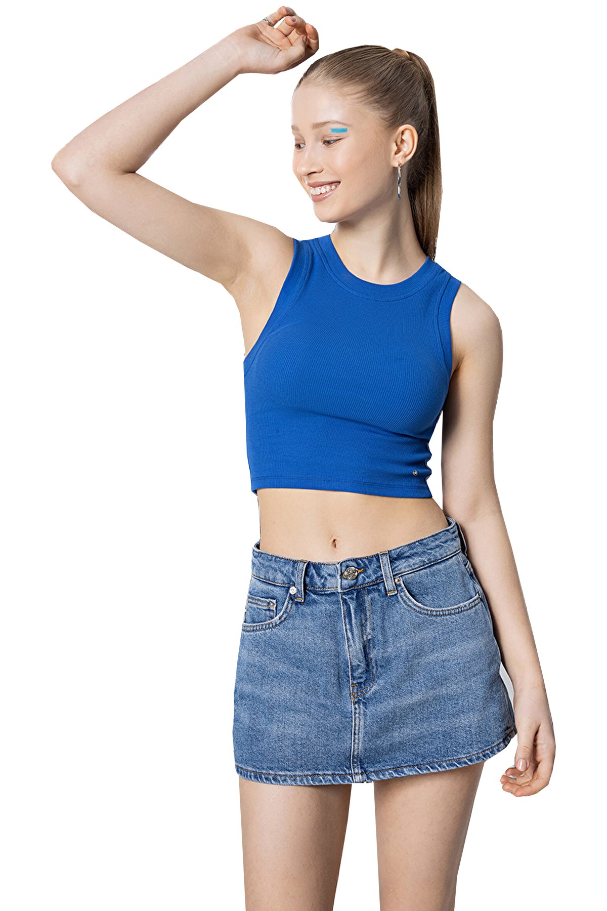 Loft Kadın Atlet LF2032013 Mavi