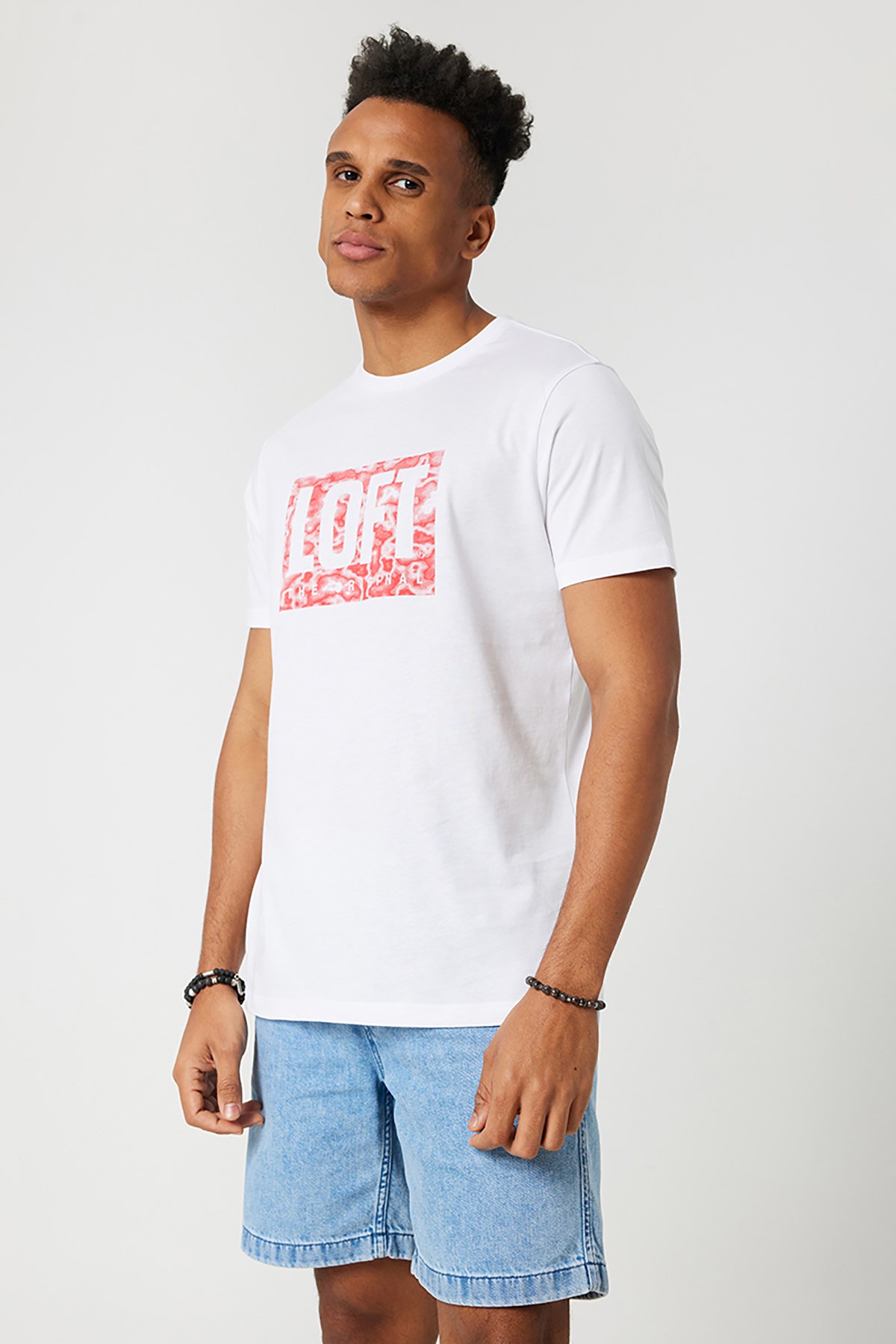 Loft Regular Fit Erkek Tişört LF2032078 Kırmızı