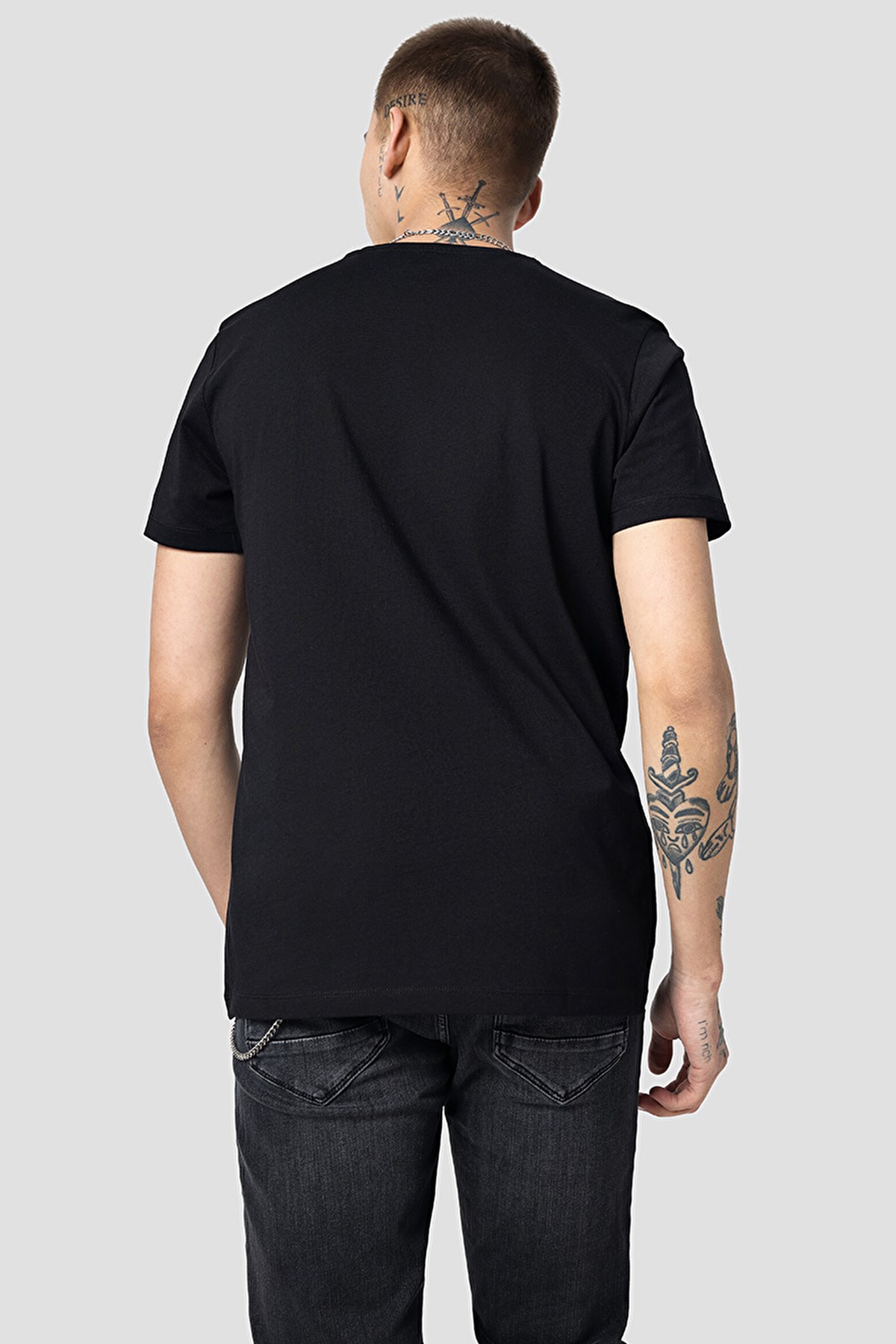 Loft Regular Fit Erkek Tişört LF2032089 Siyah