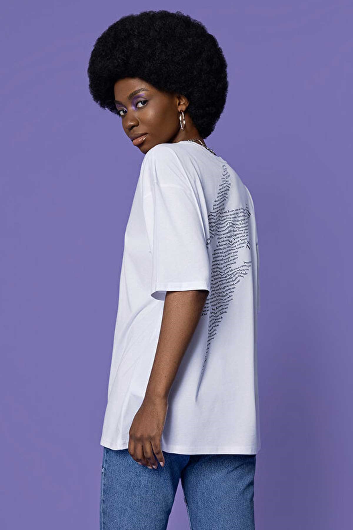 Loft Kadın Tişört LF2032137 Beyaz