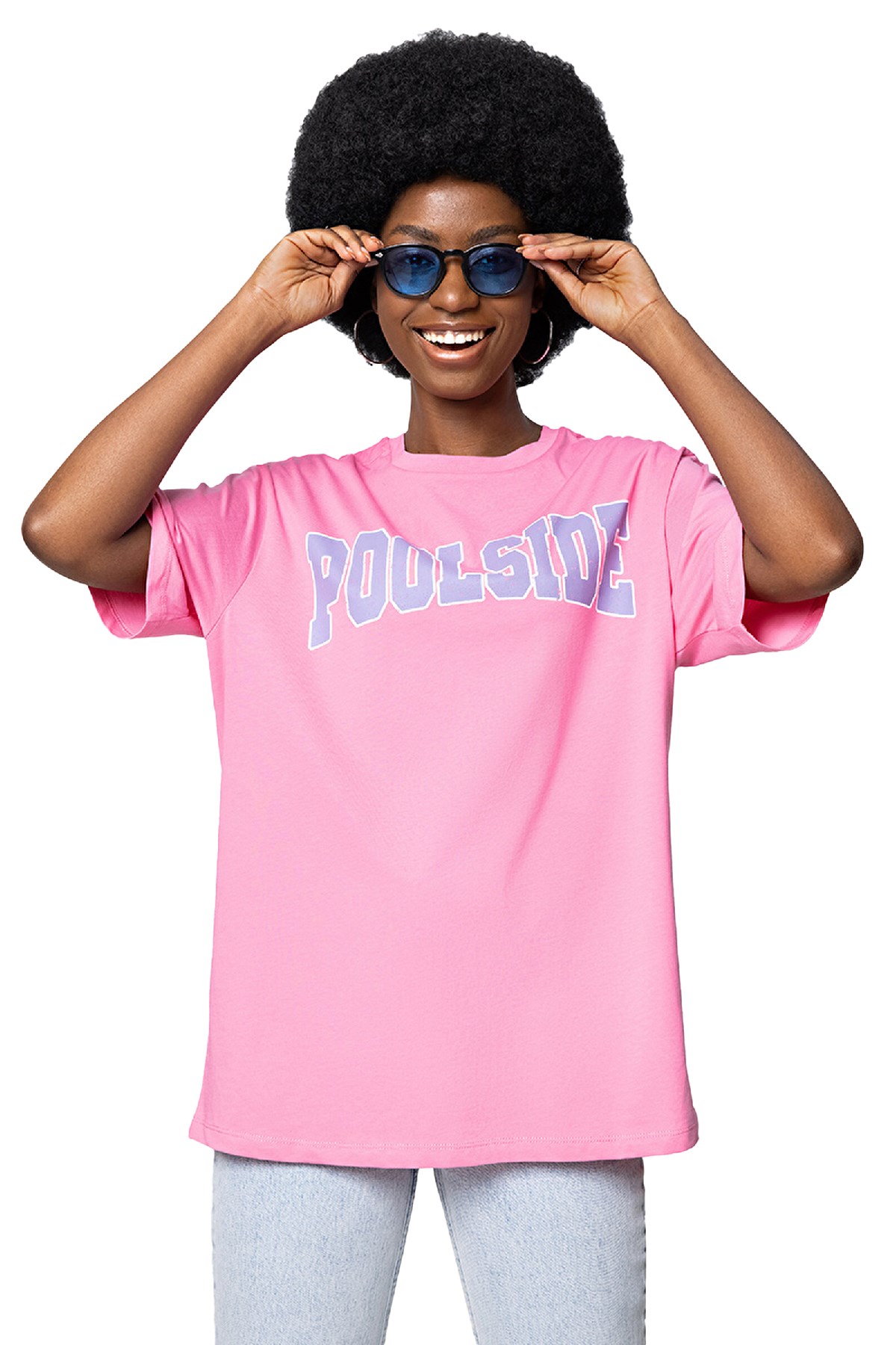 Loft Loose Fit Kadın Tişört LF2032144 Pembe