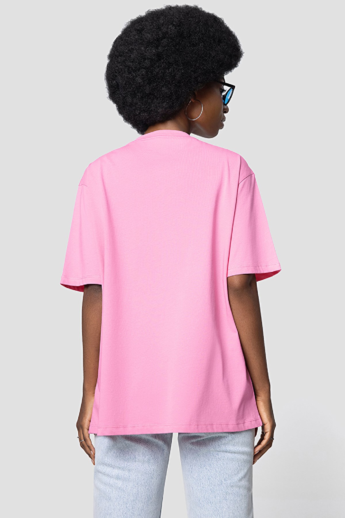 Loft Loose Fit Kadın Tişört LF2032144 Pembe