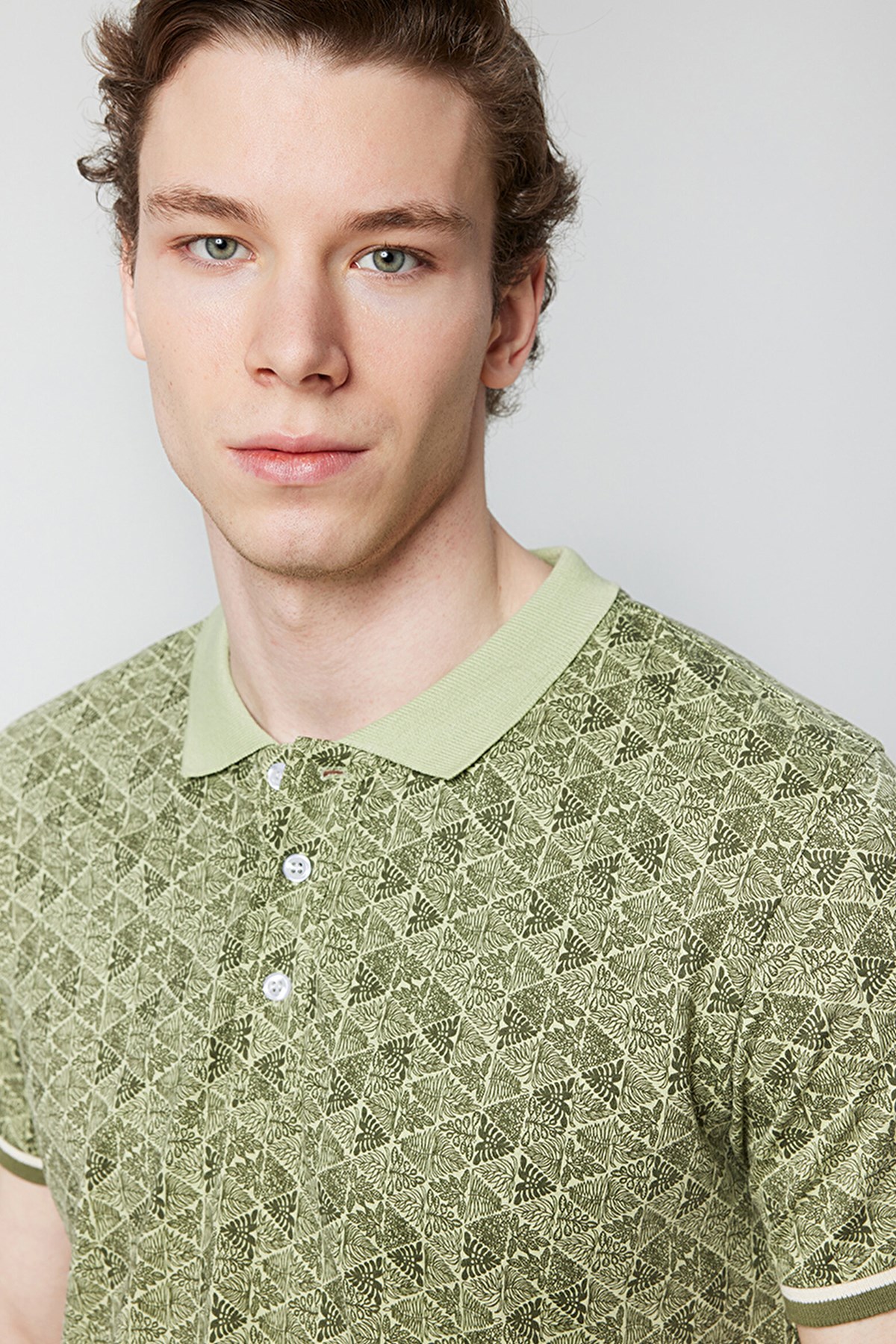 Loft Erkek Polo Yaka Tişört LF2032151 Haki