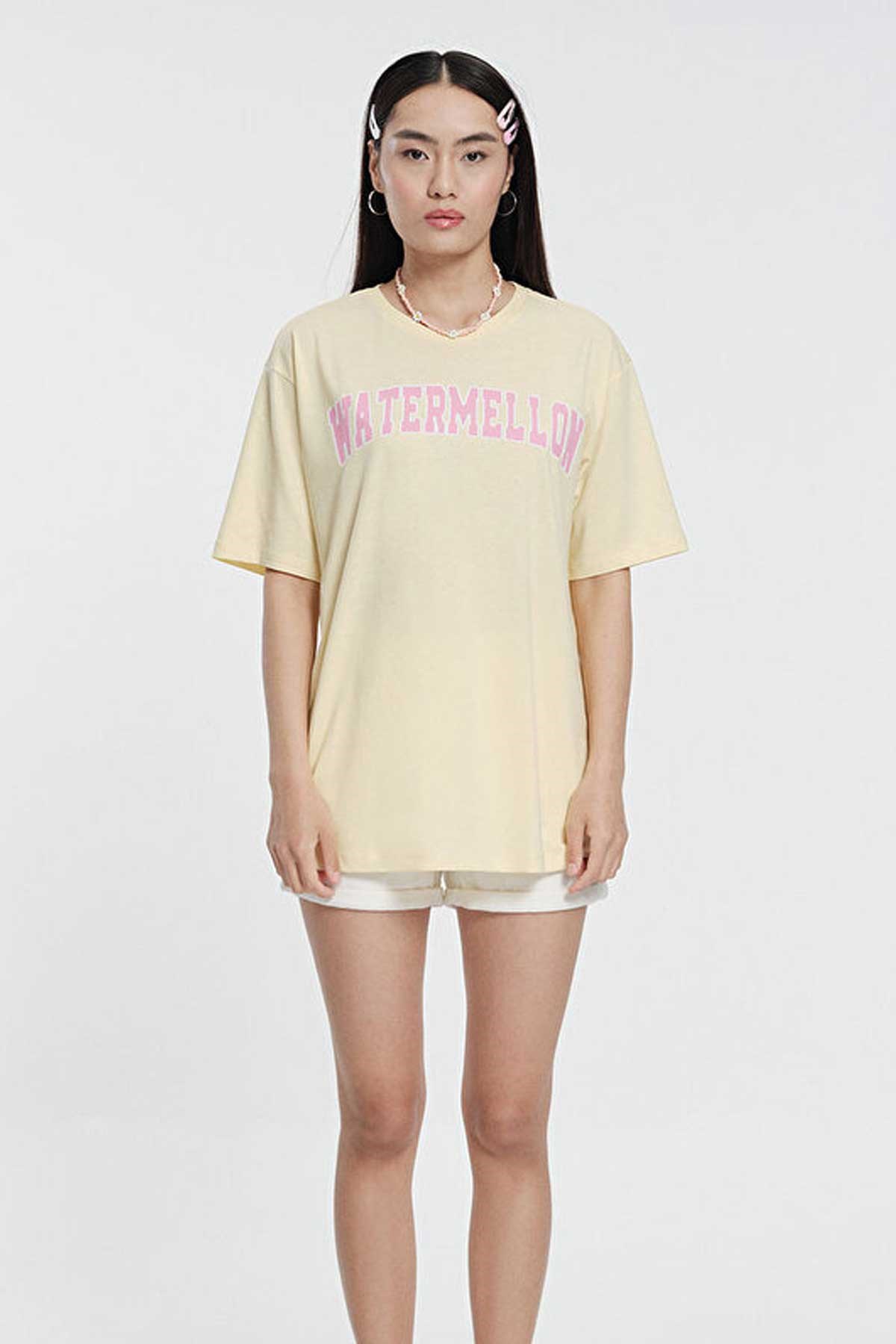 Loft Kadın Tişört LF2032164 Sarı