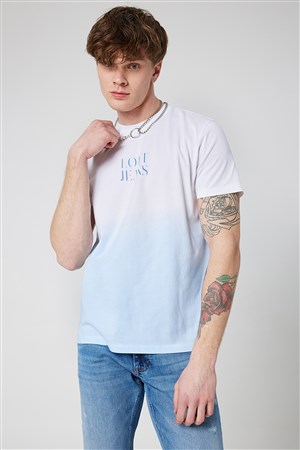 Loft Regular Fit Erkek Tişört LF2032226 Beyaz