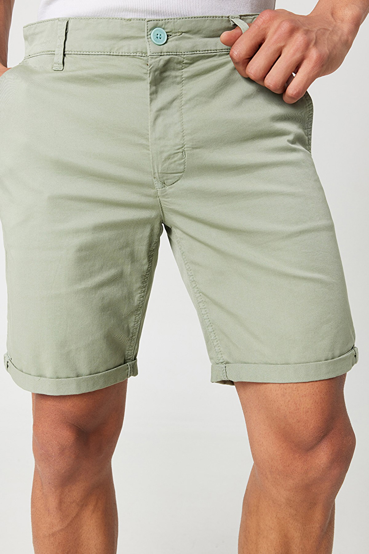 Loft Regular Fit Erkek Şort LF2032249 Yeşil