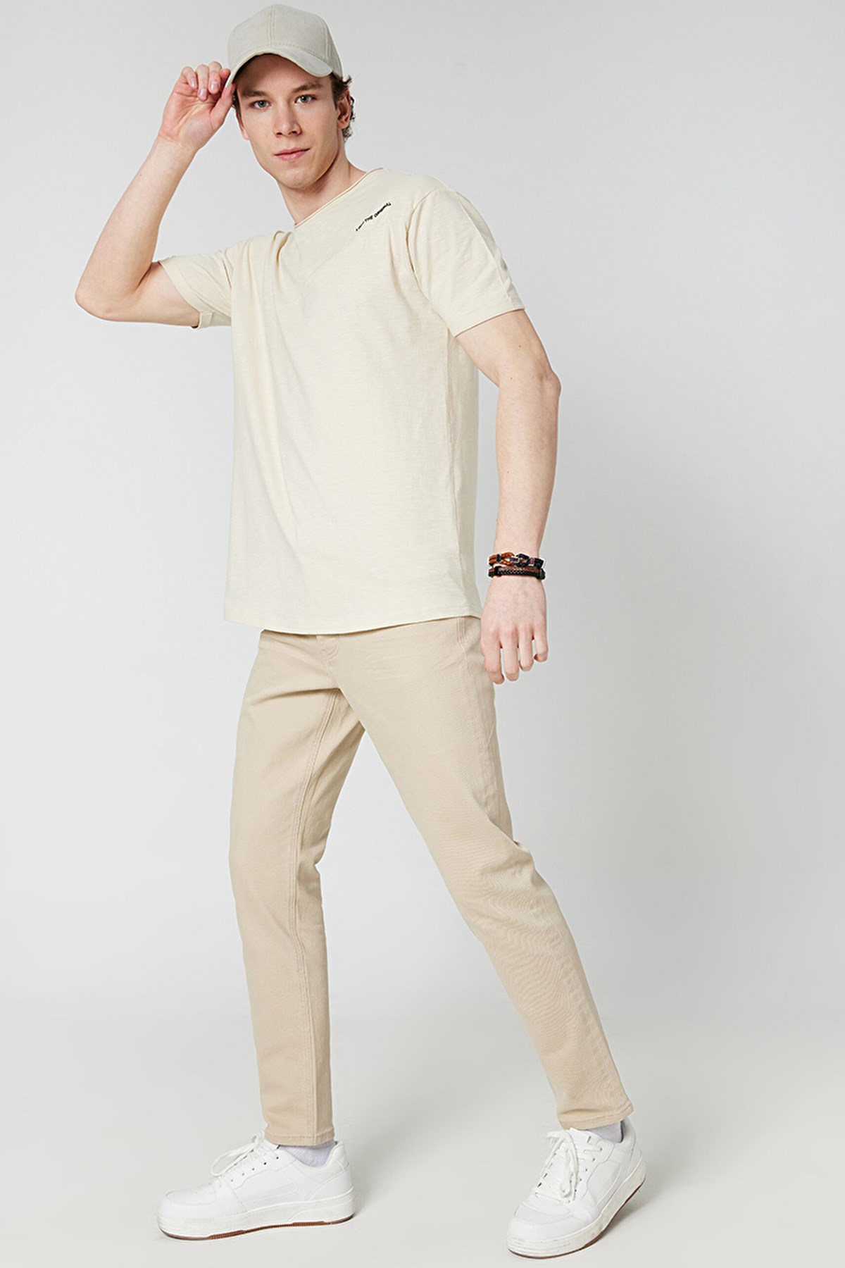 Loft Slim Fit Erkek Pantolon LF2032265 Bej