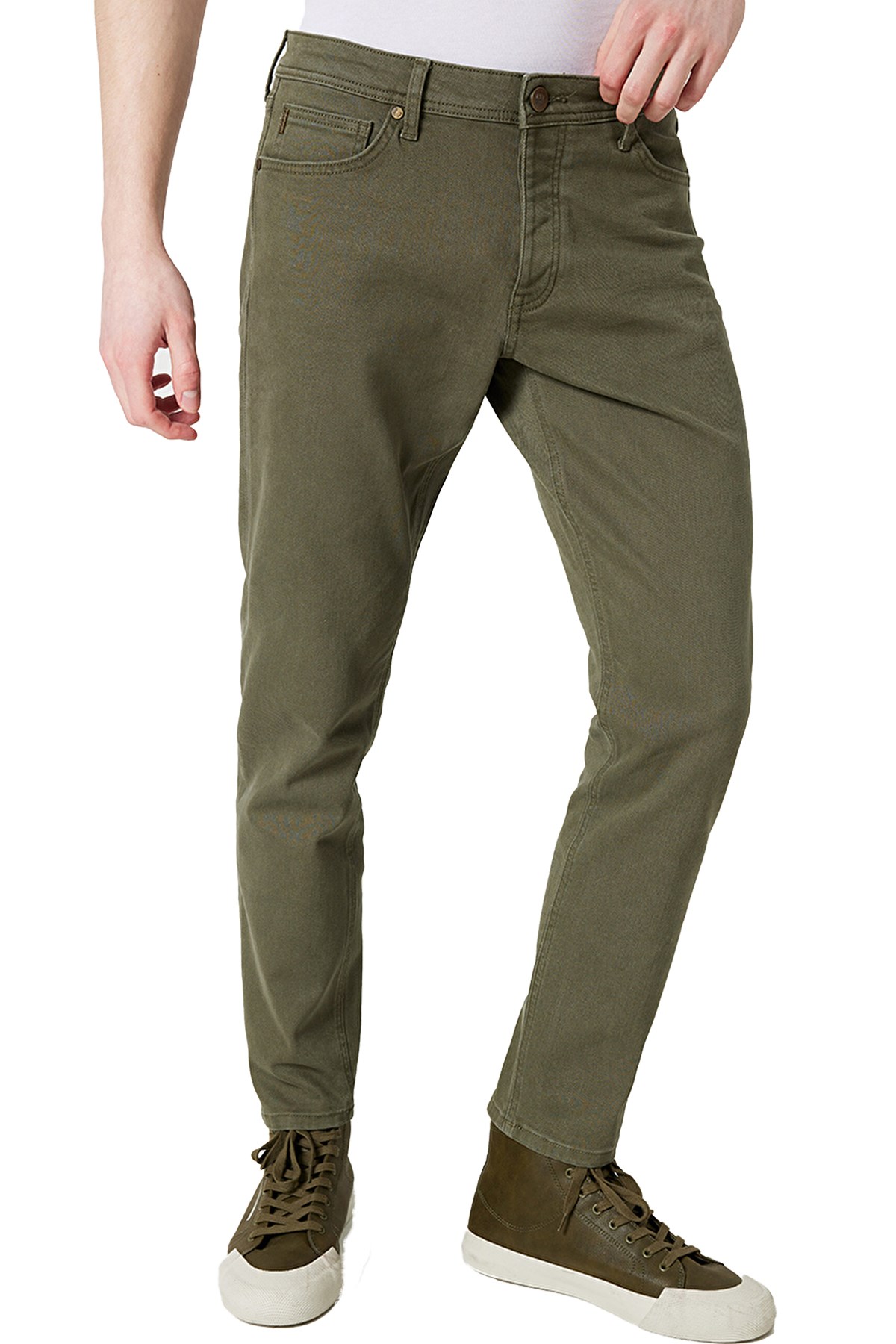 Loft Slim Fit Erkek Pantolon LF2032265 Haki