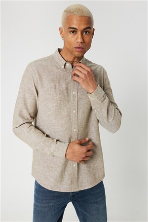 Loft Erkek Gömlek LF2032345 Haki