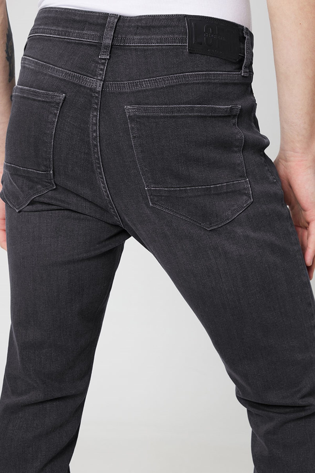 Loft Justin Skinny Fit Erkek Pantolon LF2032379 Gri