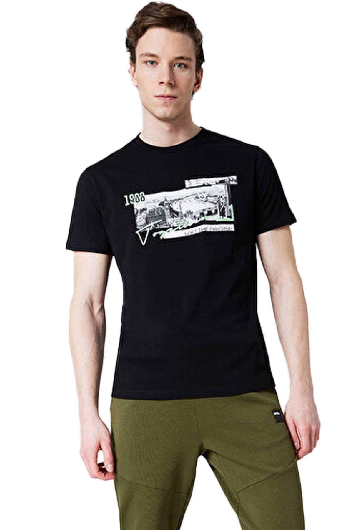 Loft Erkek Tişört LF2032402 Siyah