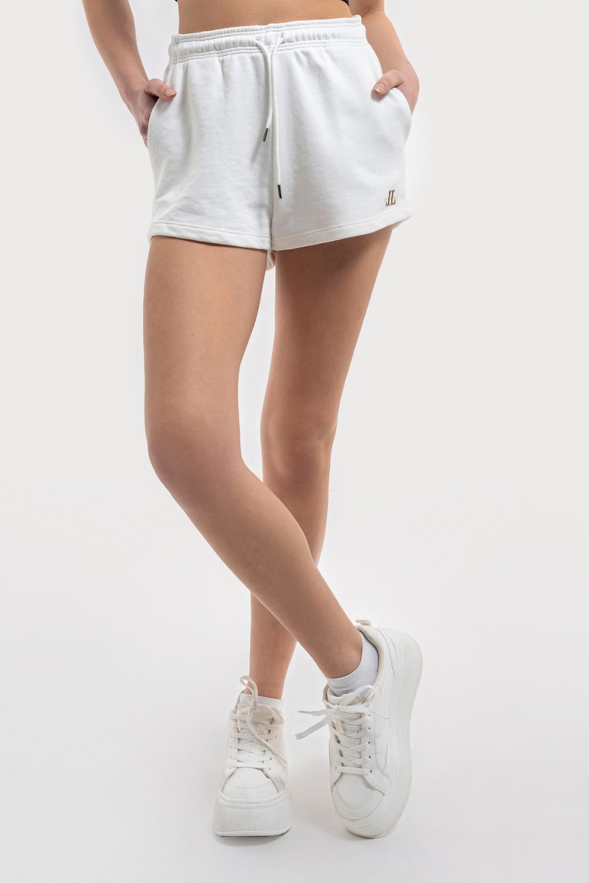Loft Regular Fit Kadın Şort LF2032449 Beyaz