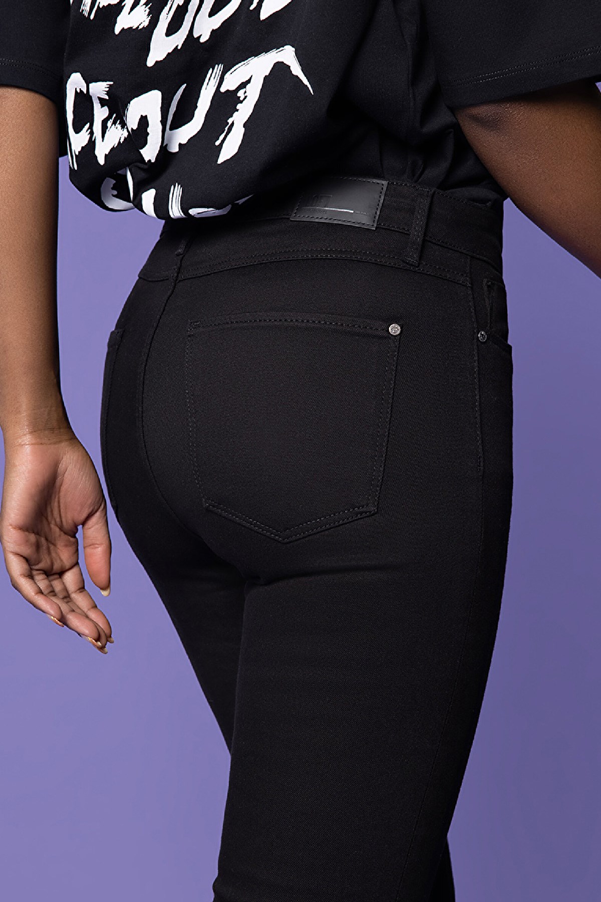 Loft Natalie Skinny Kadın Pantolon LF2032466 Siyah