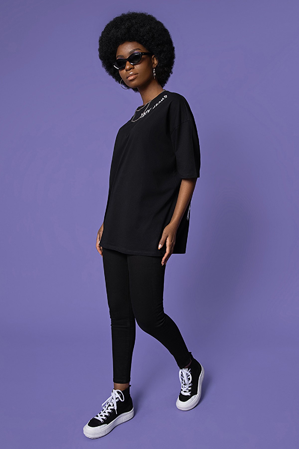 Loft Natalie Skinny Kadın Pantolon LF2032466 Siyah