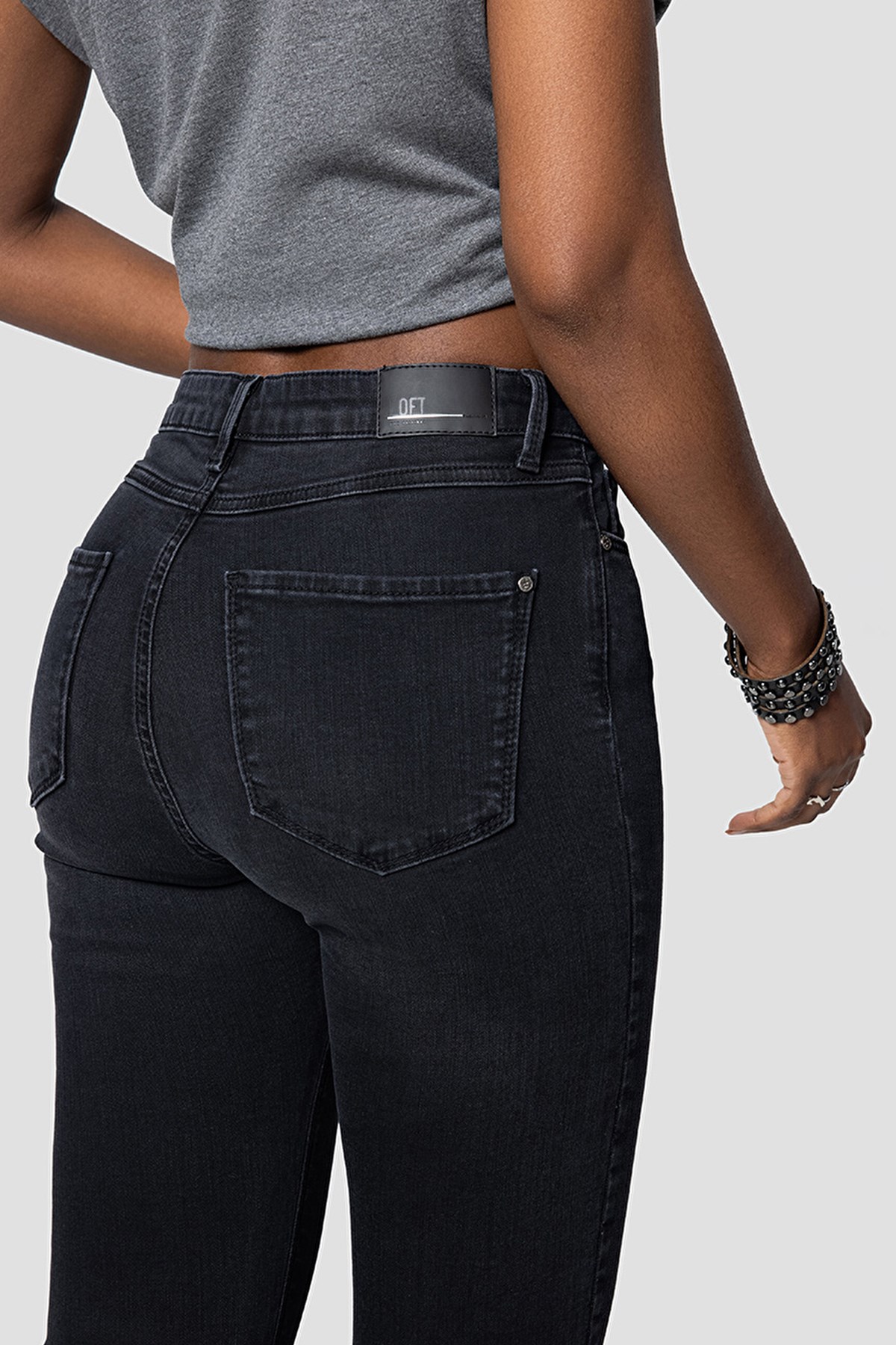 Loft Natalie Skinny Kadın Pantolon LF2032467 Antrasit