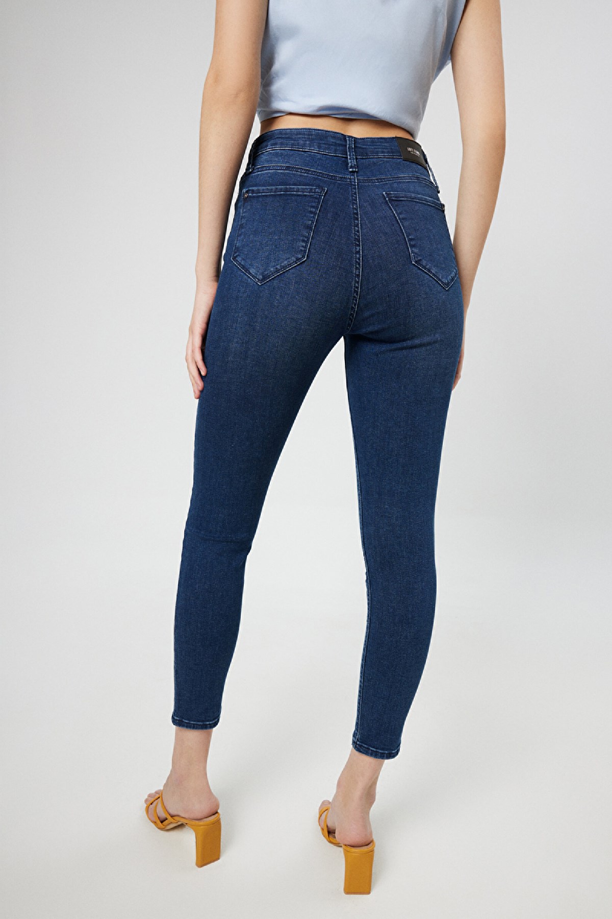 Loft Nicole Skinny Kadın Pantolon LF2032549 Mavi