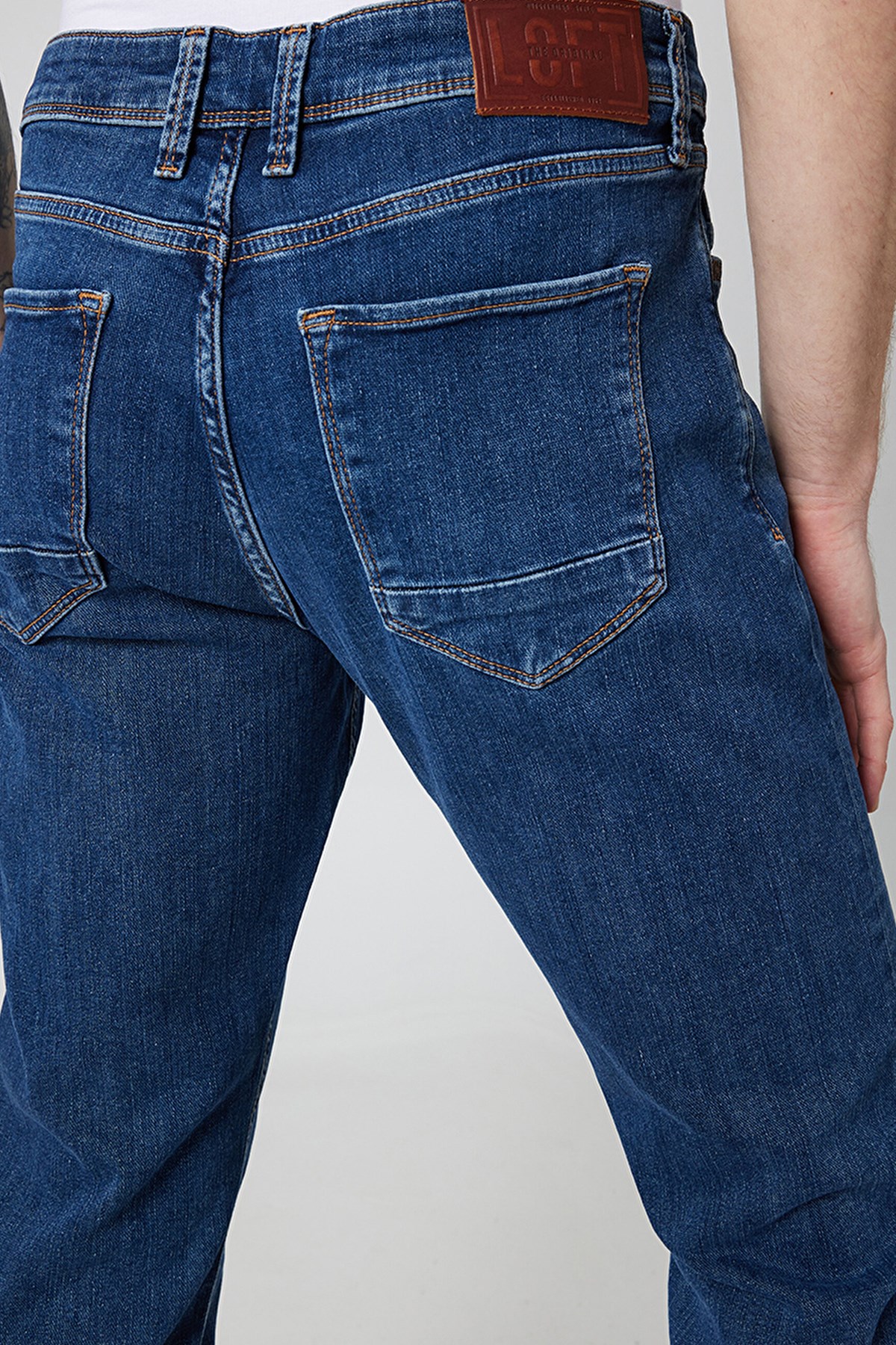 Loft Ricardo Slim Fit Erkek Pantolon LF2032664 Mavi