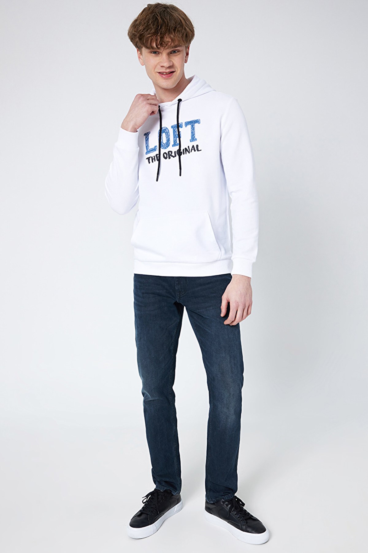Loft Erkek Terrybrown Slim Fit Pantolon LF2032669 Mavi