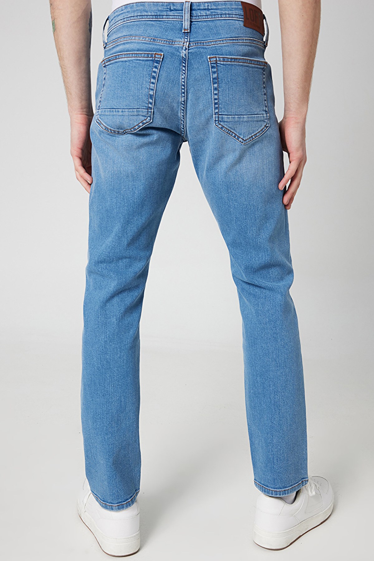 Loft Terrybrown Slim Fit Erkek Pantolon LF2032672 Mavi