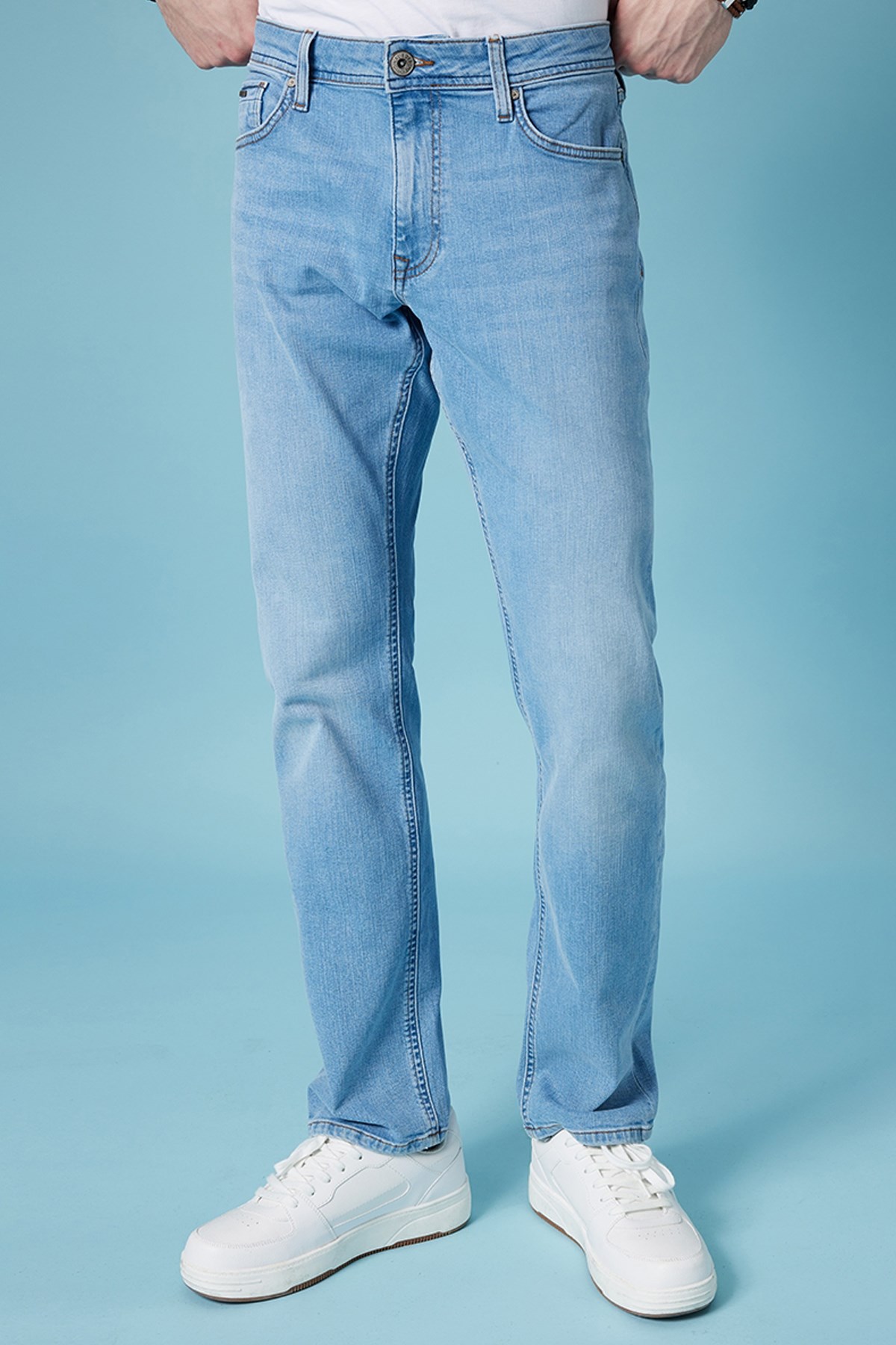 Loft Terrybrown Slim Fit Erkek Pantolon LF2032673 Mavi