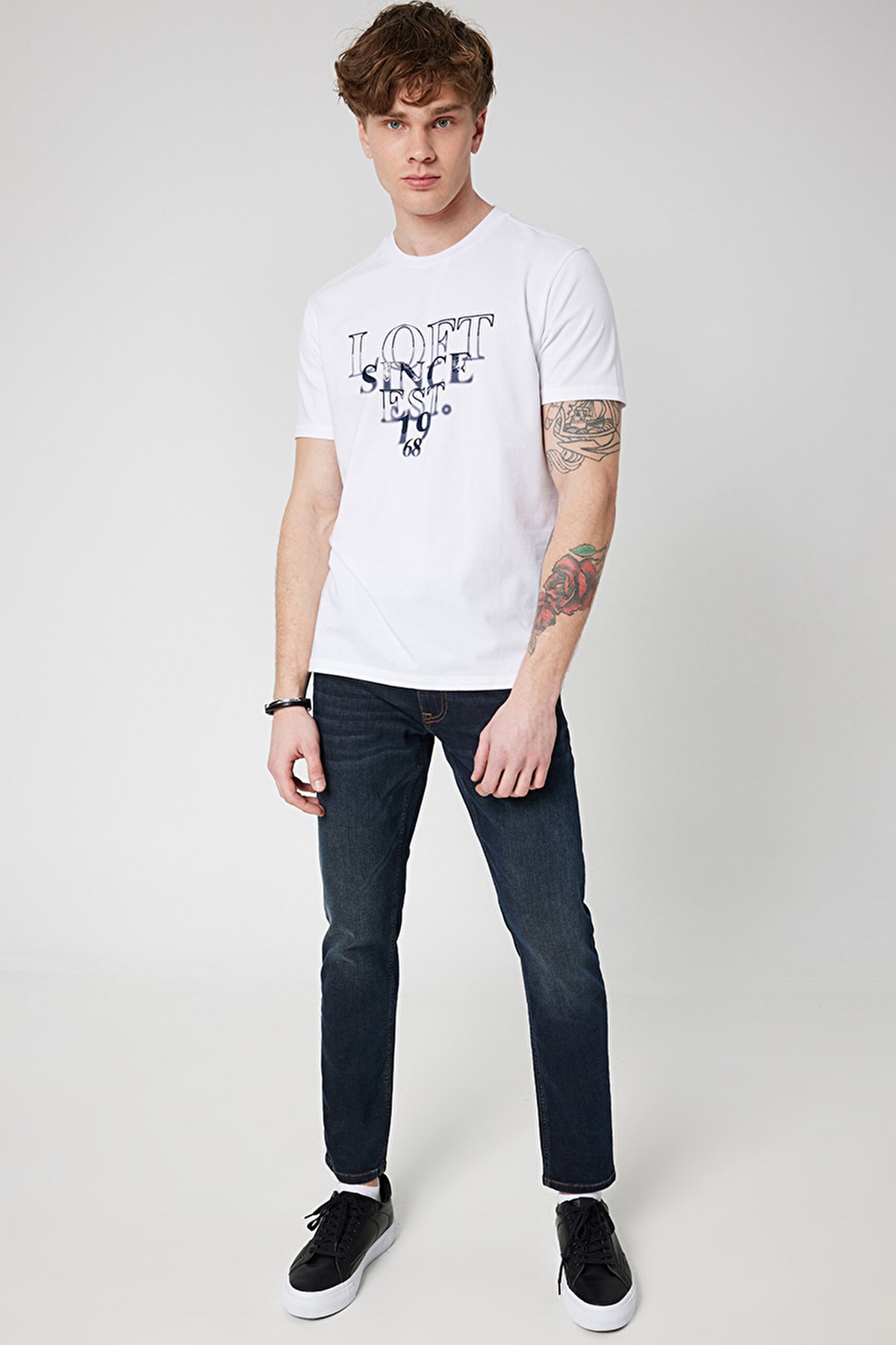 Loft Ricardo Slim Fit Erkek Pantolon LF2032764 Mavi