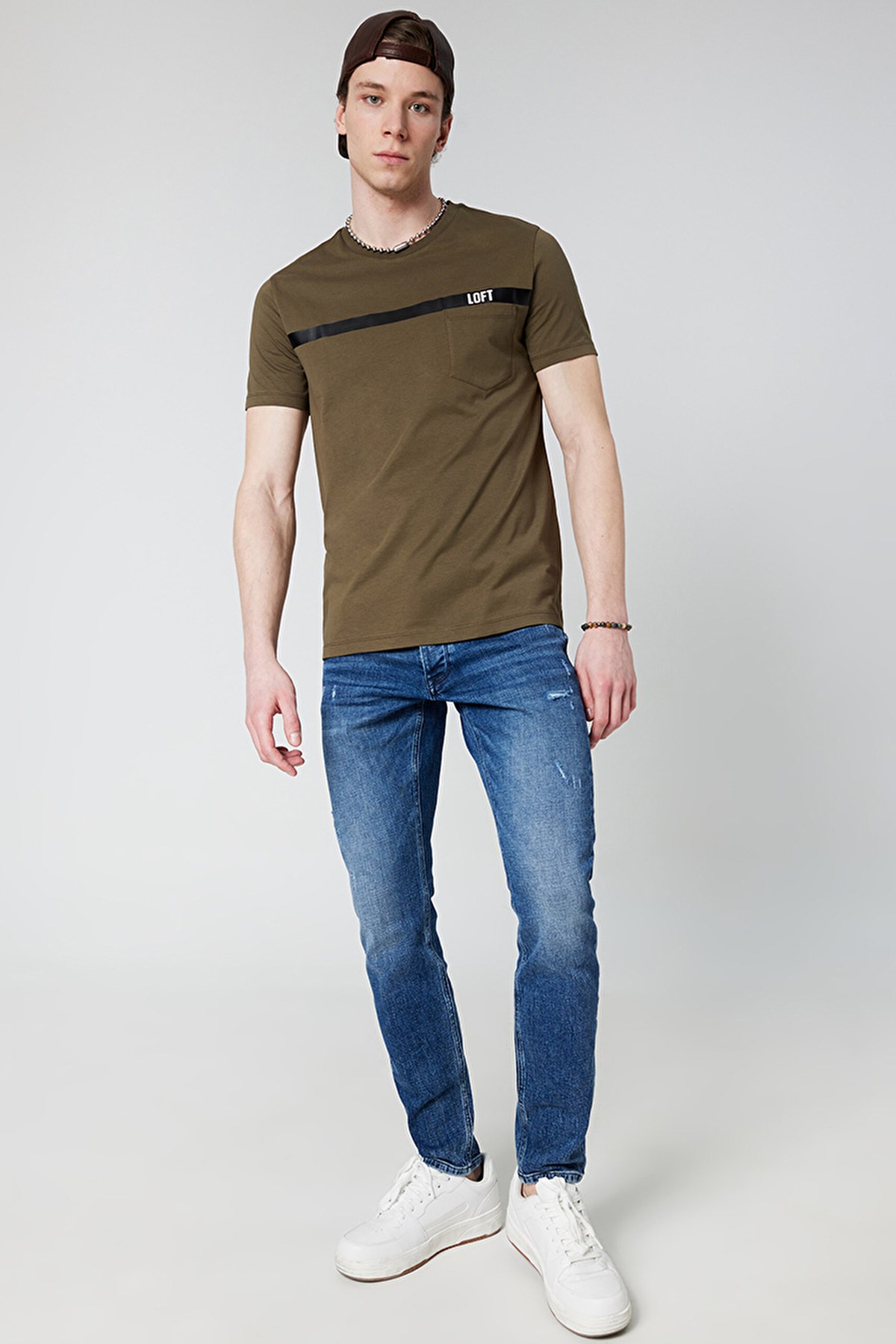 Loft Ricardo Slim Fit Erkek Pantolon LF2032792 Mavi