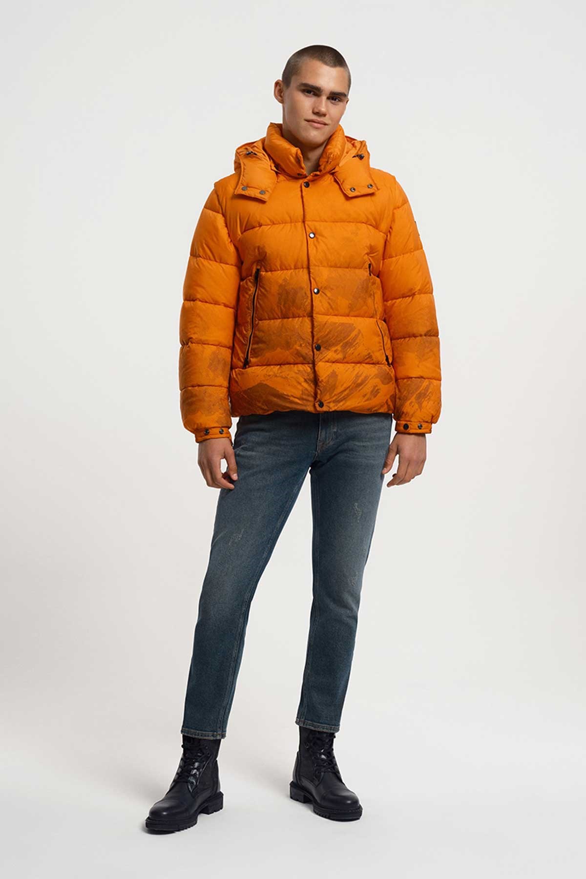 Loft Erkek Mont LF2033067 Turuncu
