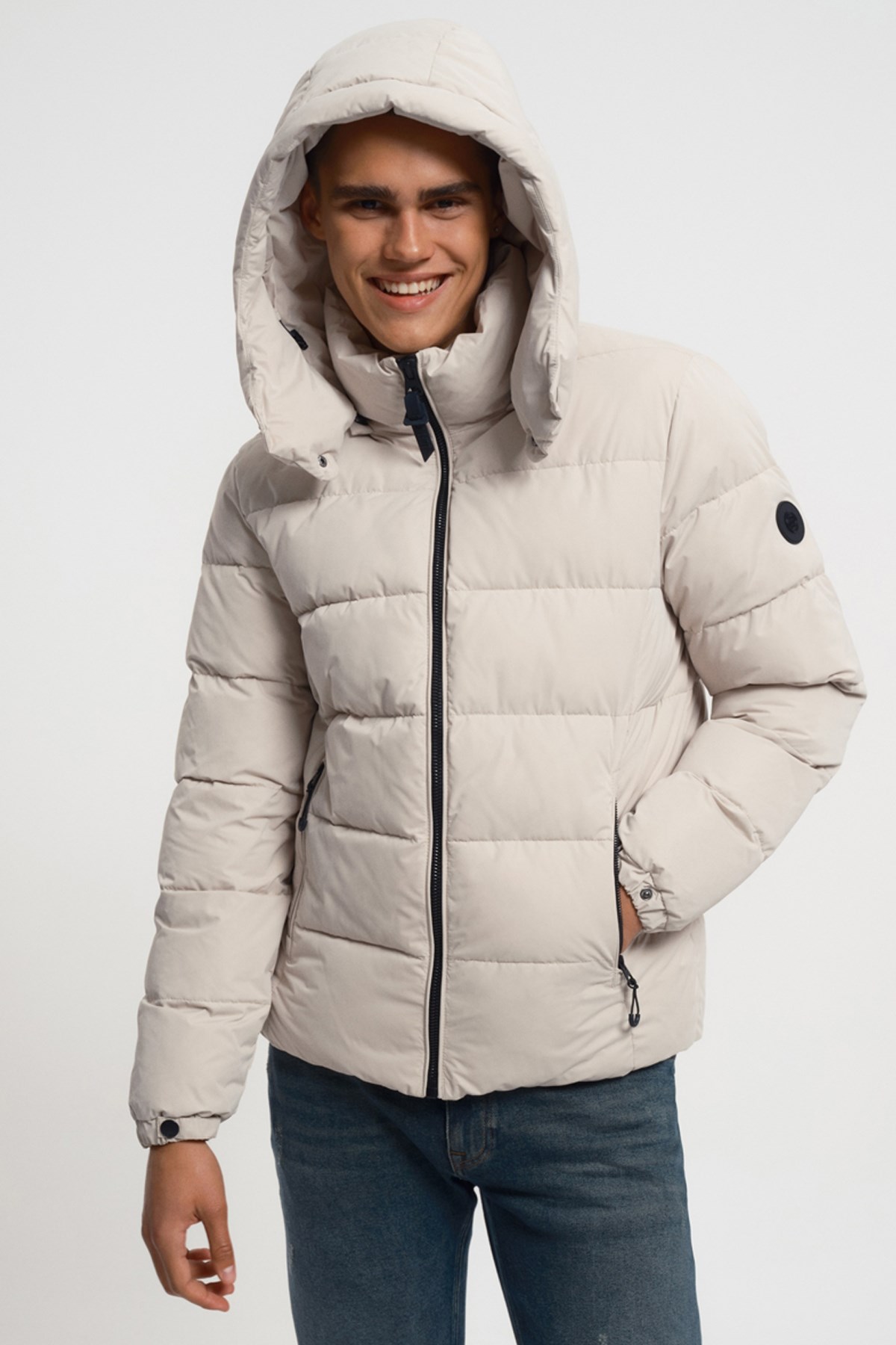 Loft Erkek Mont LF2033069 Gri
