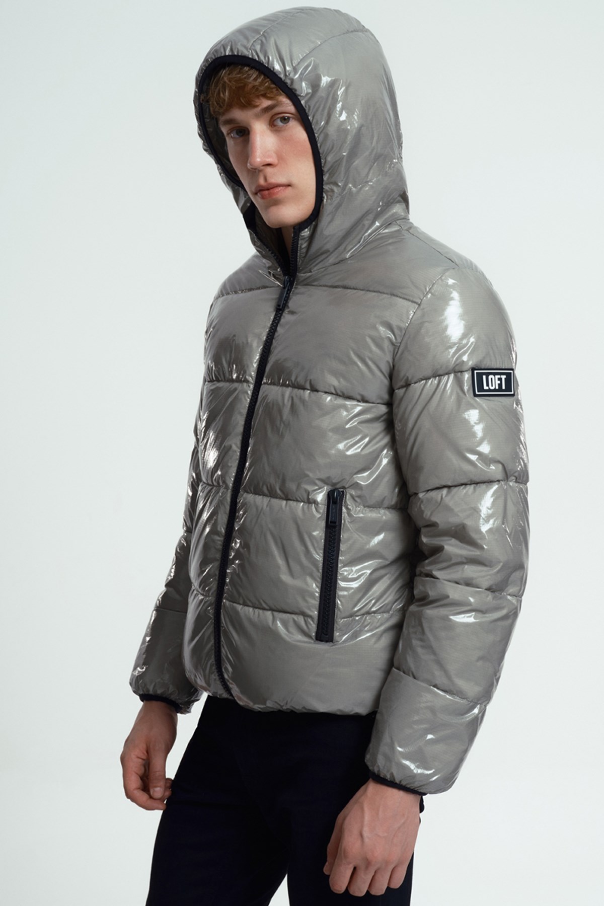 Loft Erkek Mont LF2033072 Gri