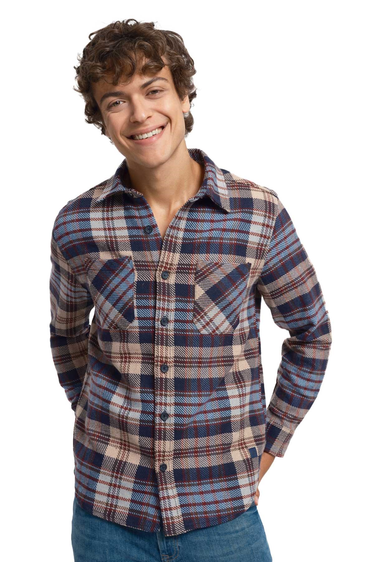 Loft Erkek Gömlek LF2033083 Bej