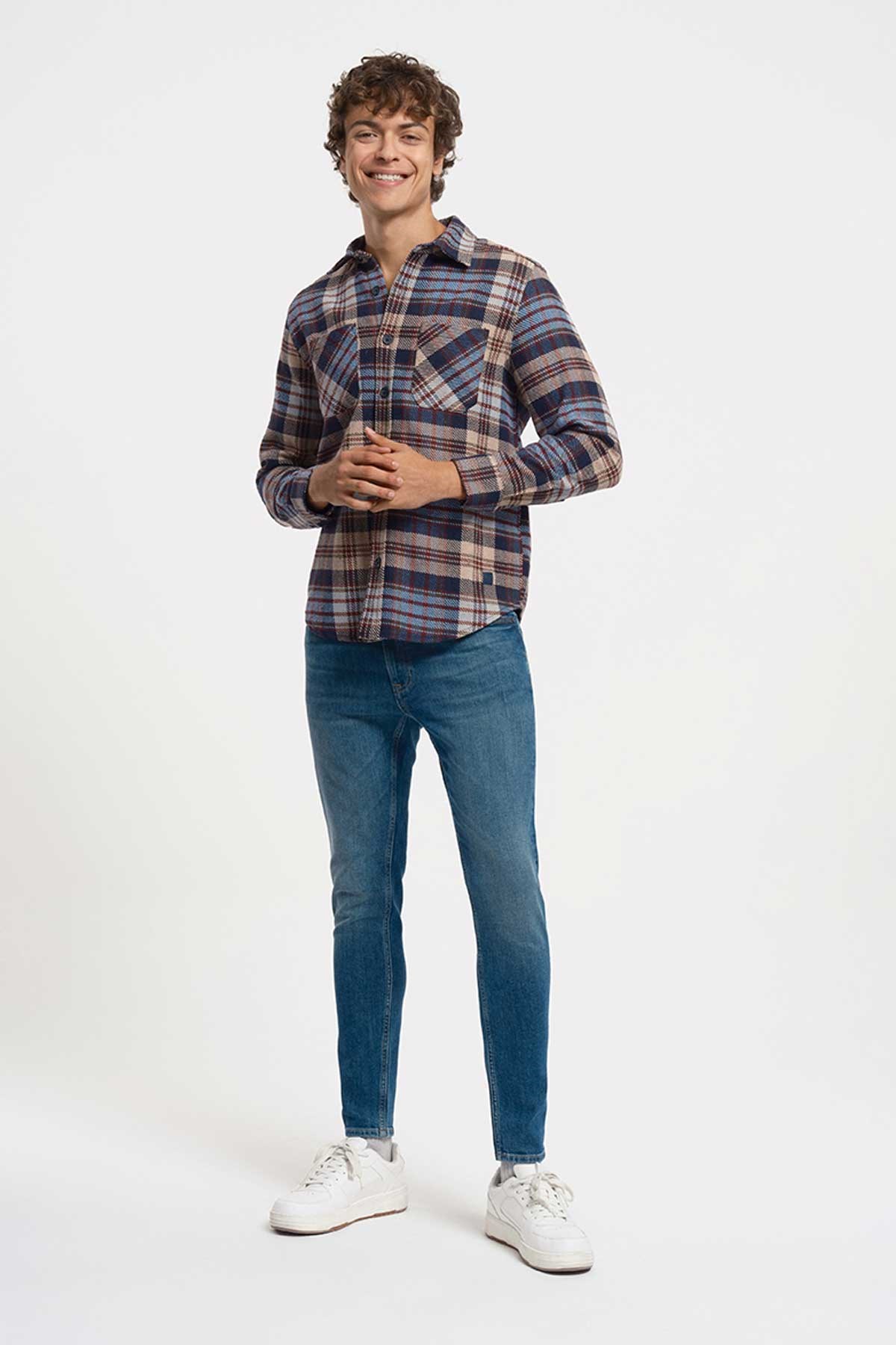 Loft Erkek Gömlek LF2033083 Bej