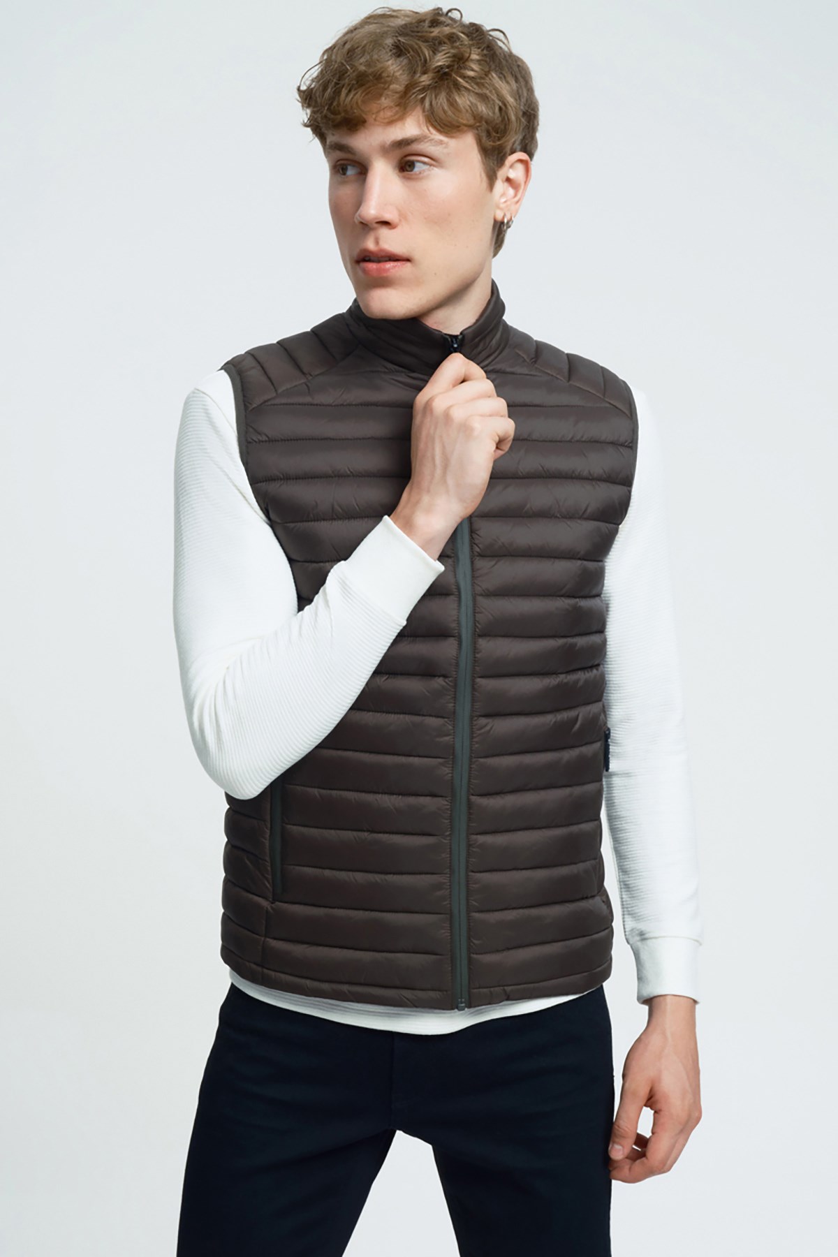 Loft Erkek Yelek LF2033222 Haki