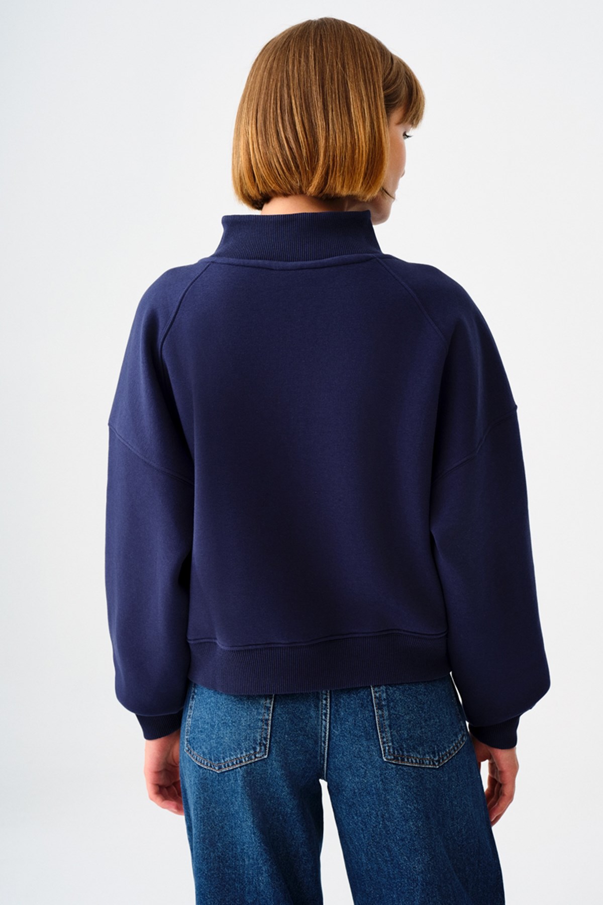 Loft Kadın Sweatshirt LF2033273 Lacivert