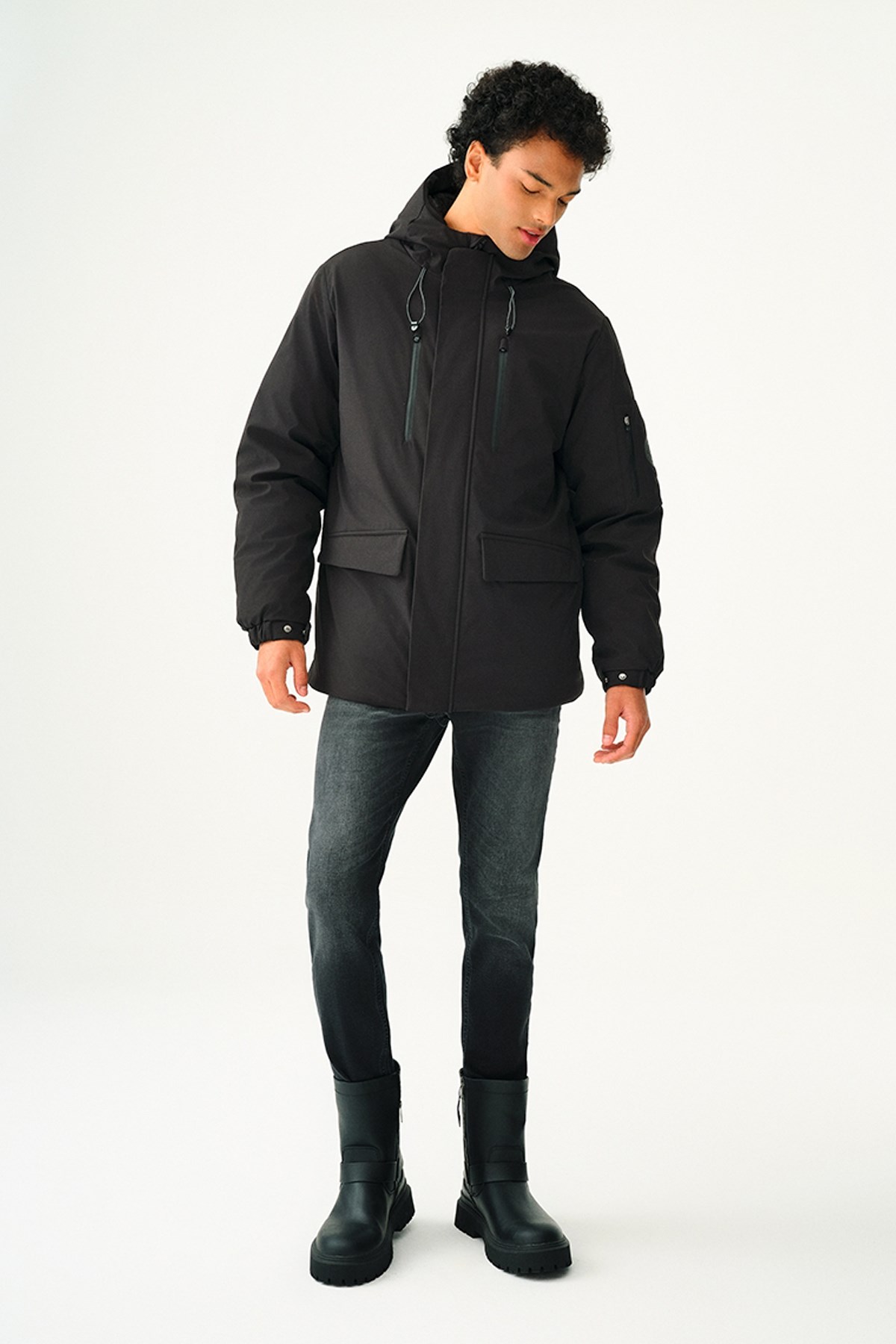 Loft Erkek Mont LF2033358 Siyah