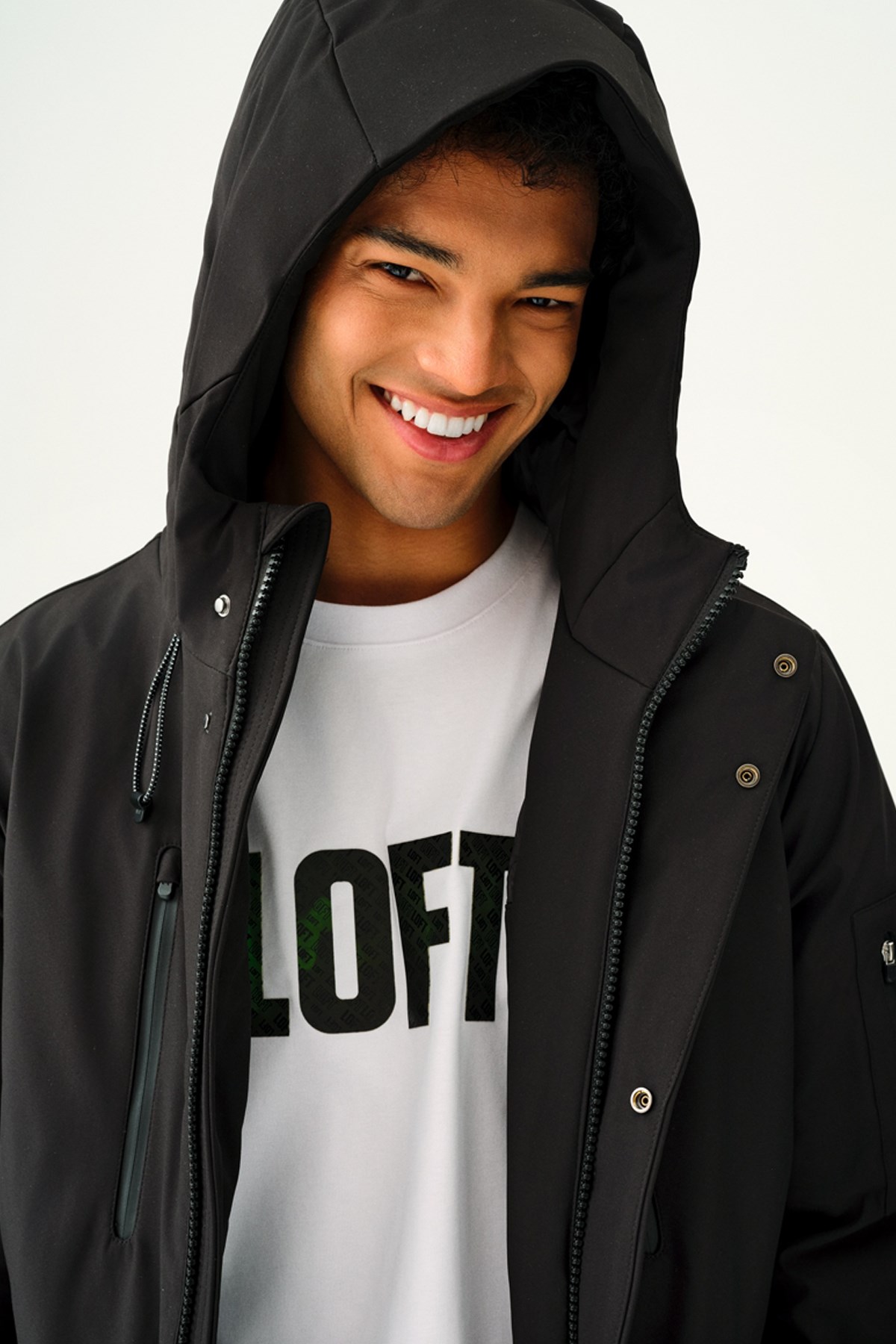 Loft Erkek Mont LF2033358 Siyah