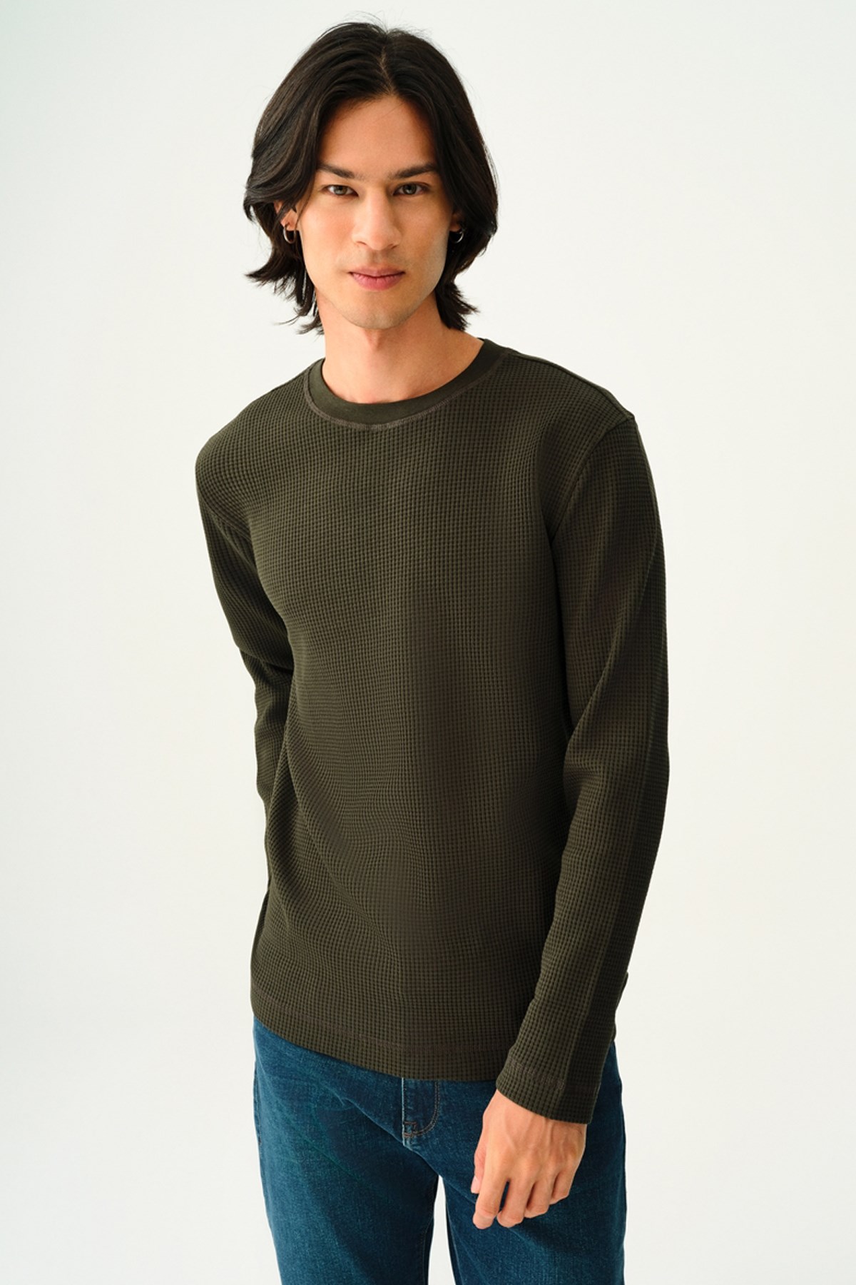Loft Erkek Sweat LF2033363 Haki