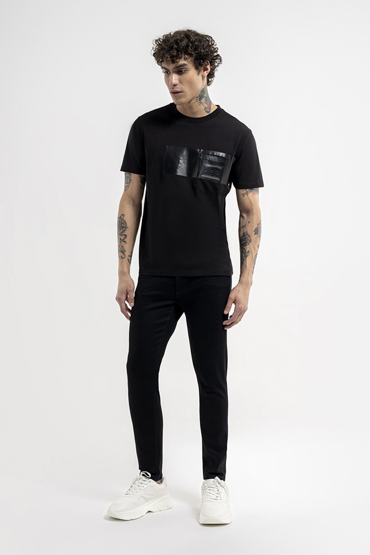 Loft Erkek Tişört LF2033434 Siyah