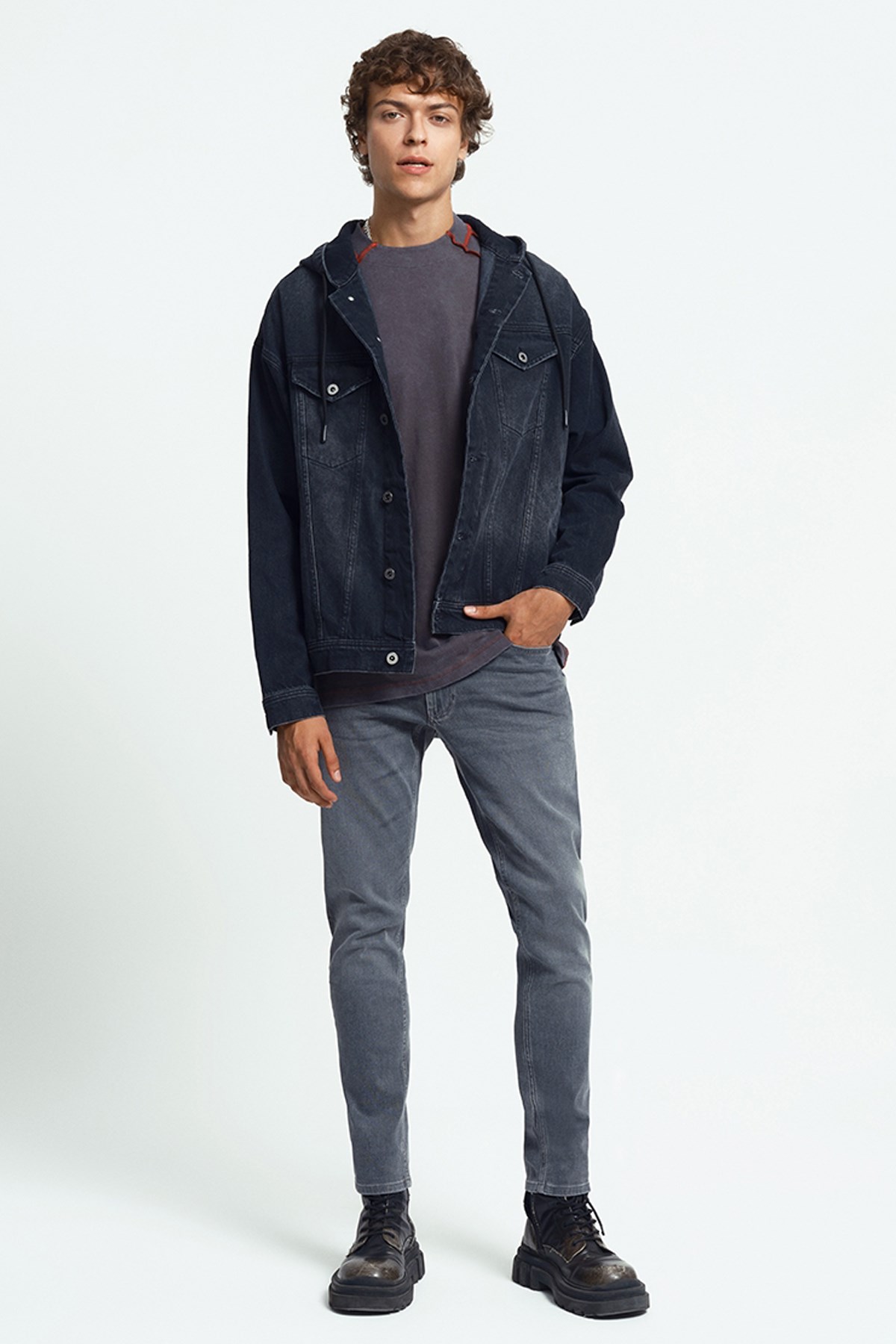 Loft Erkek Kot Ceket LF2033460 Mavi