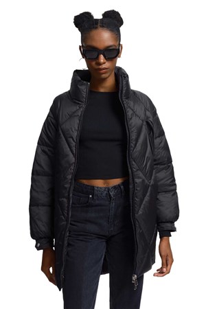 Loft Kadın Mont LF2033490 Siyah