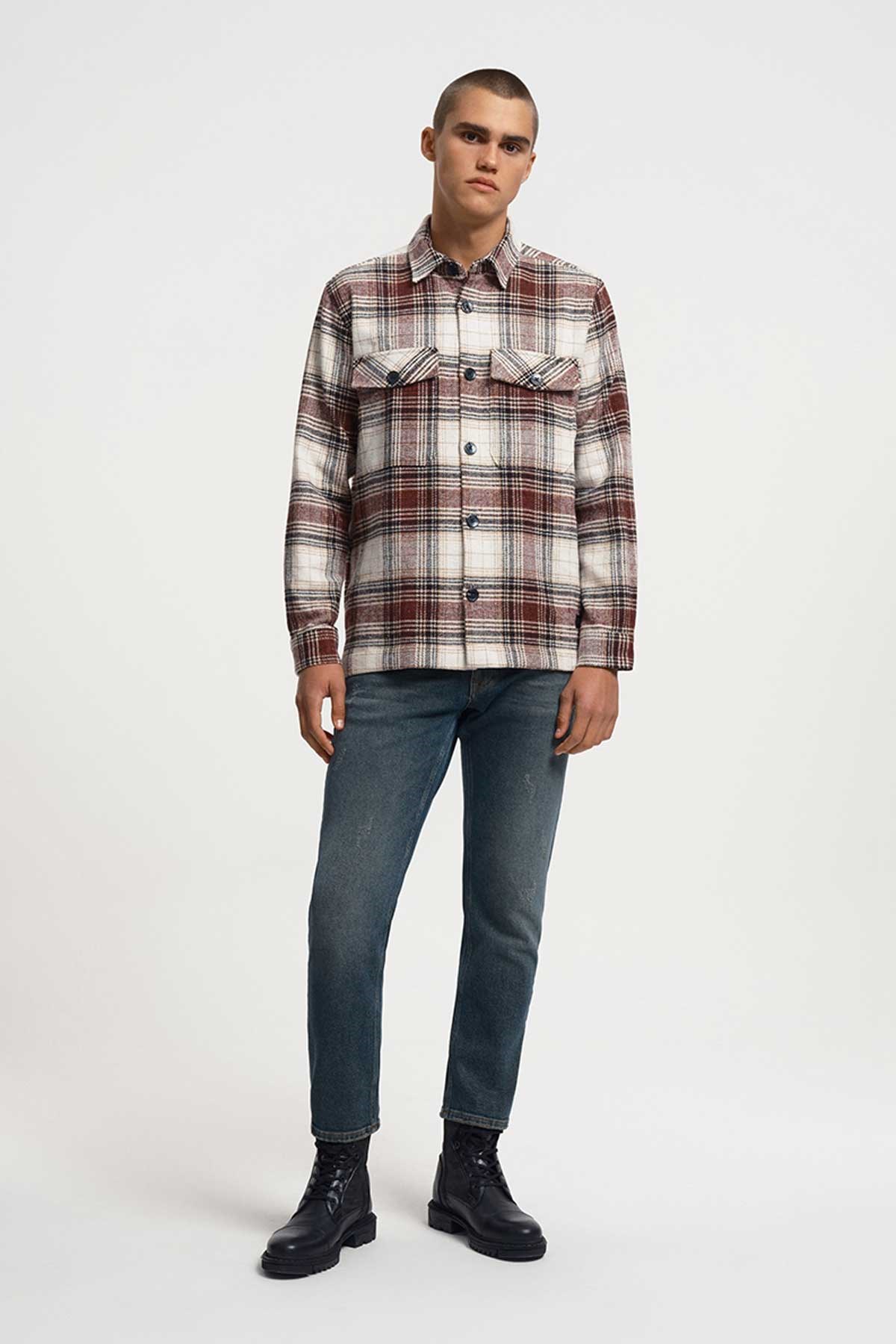 Loft Erkek Kot Ceket LF2033517 Turuncu