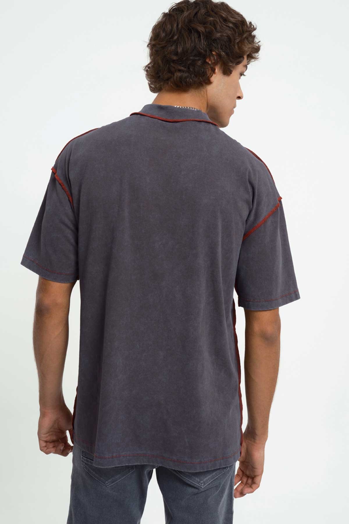 Loft Erkek Tişört LF2033519 Antrasit