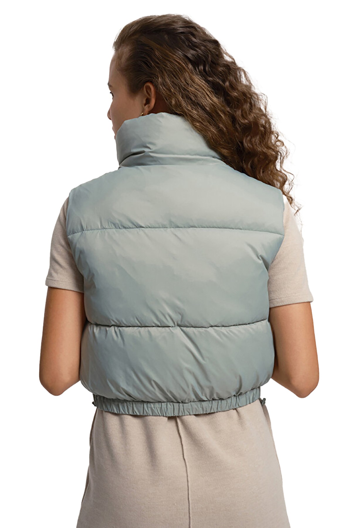 Loft Kadın Yelek LF2033655 Yeşil