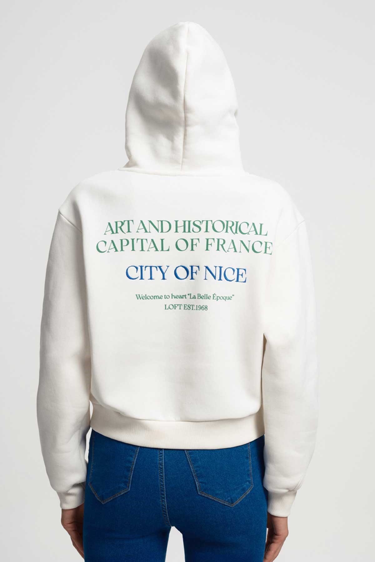 Loft Kadın Sweatshirt LF2033671 Beyaz