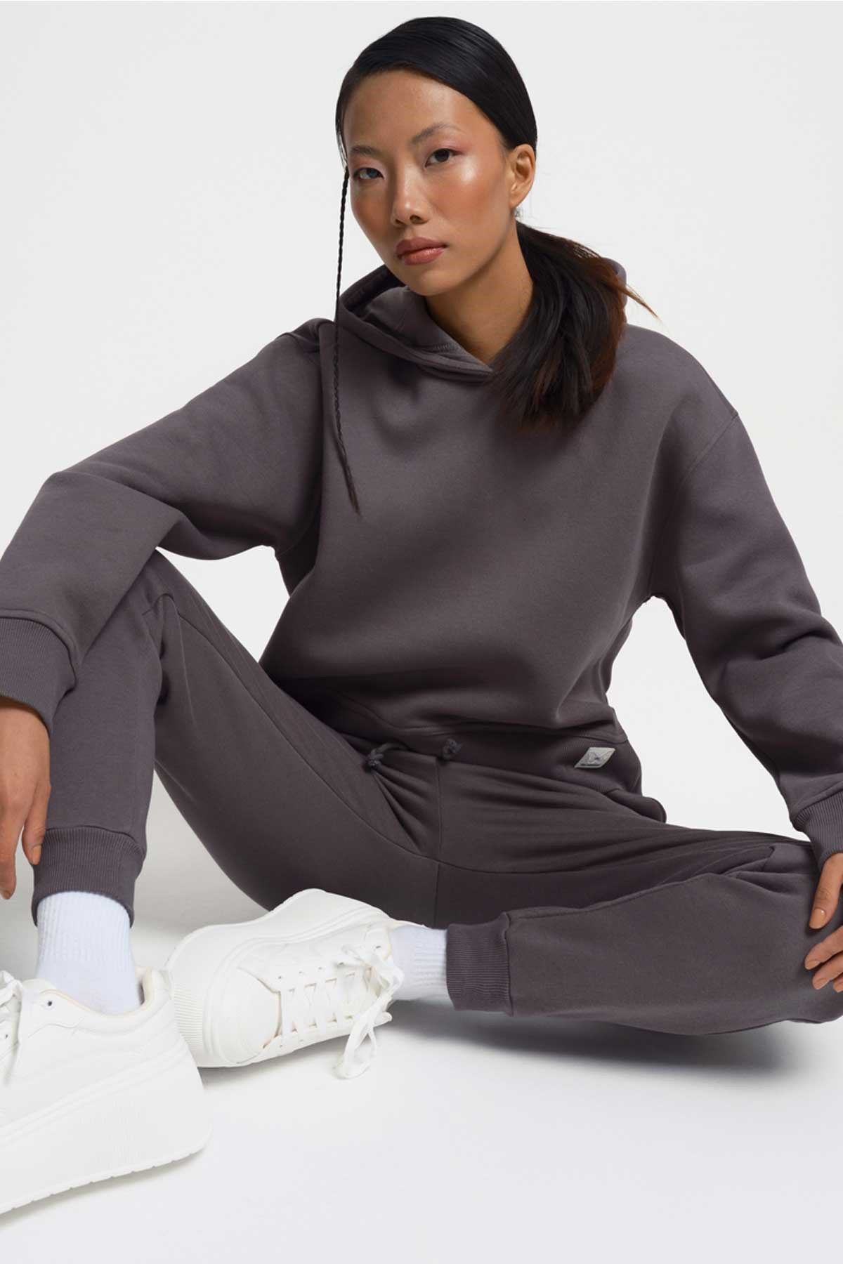 Loft Kadın Sweatshirt LF2033675 Antrasit